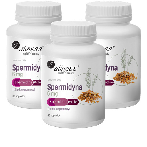 ALINESS - Spermidyna Active 6mg - 3x 60caps.