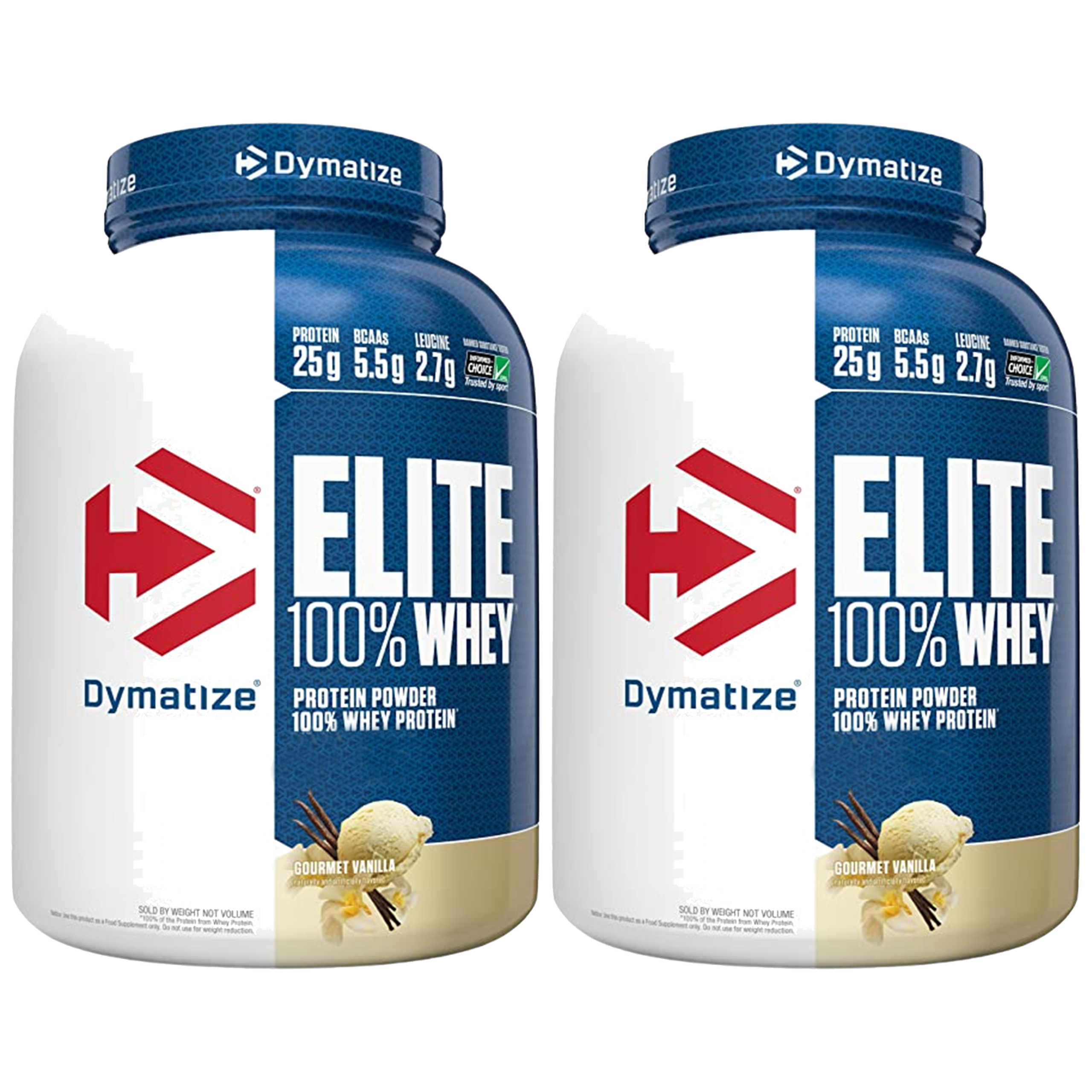 DYMATIZE Elite 100% Whey Protein - 2x 2170g