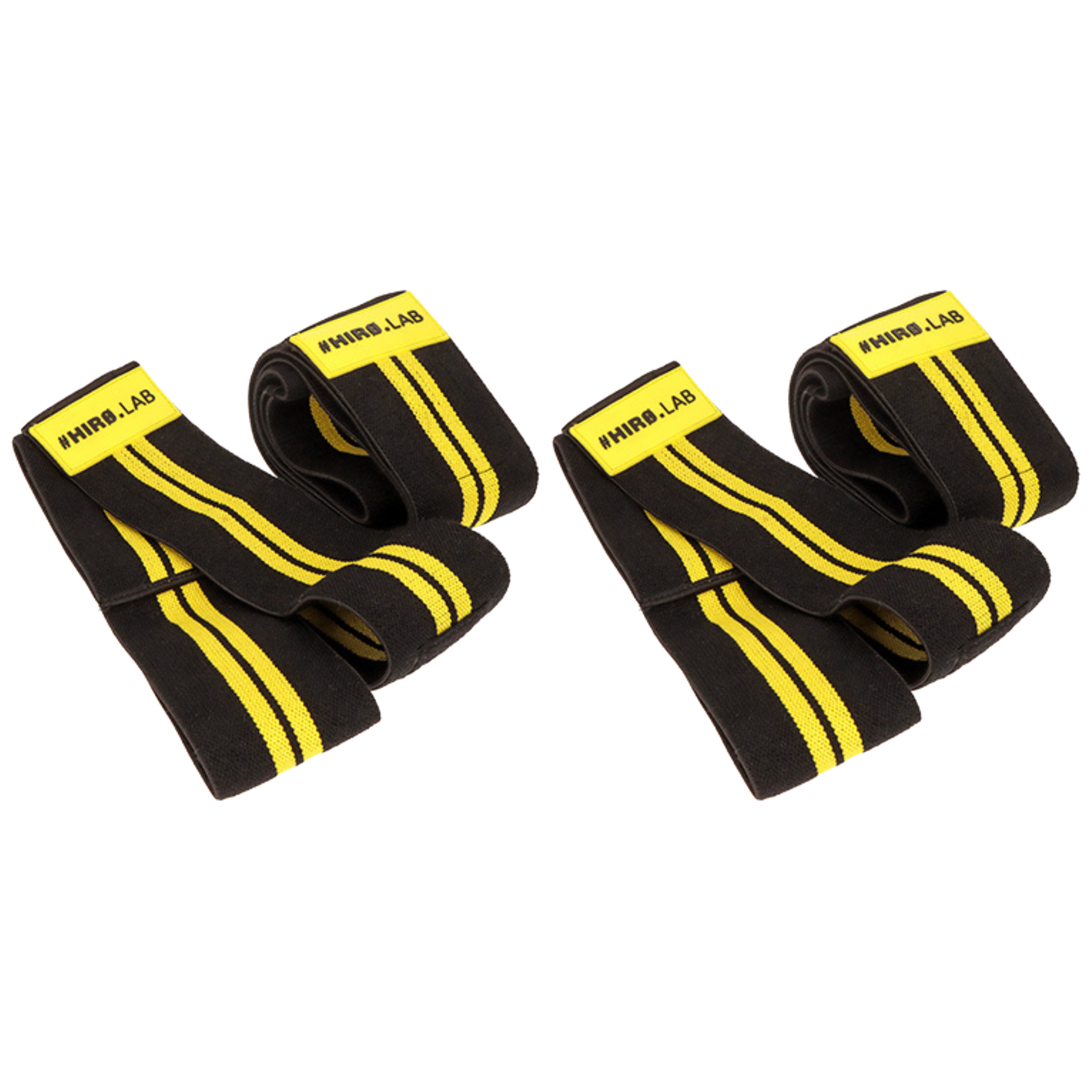 HIRO.LAB Elbow Wraps - Rubber Logo New - 2x Opaski usztywniające na łokcie