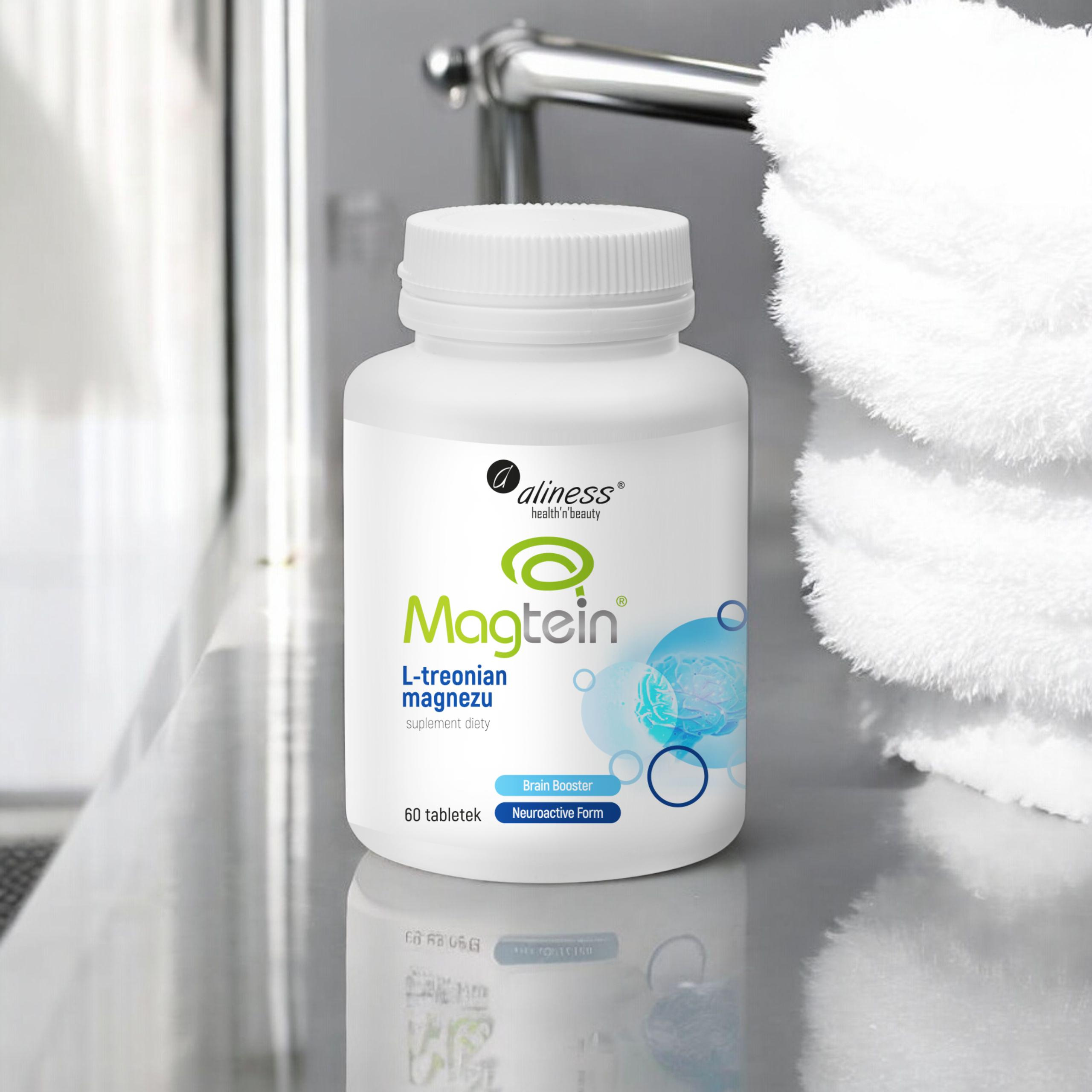 ALINESS - L-Treonian Magnezu Magtein 72mg - 2x 60tabs.