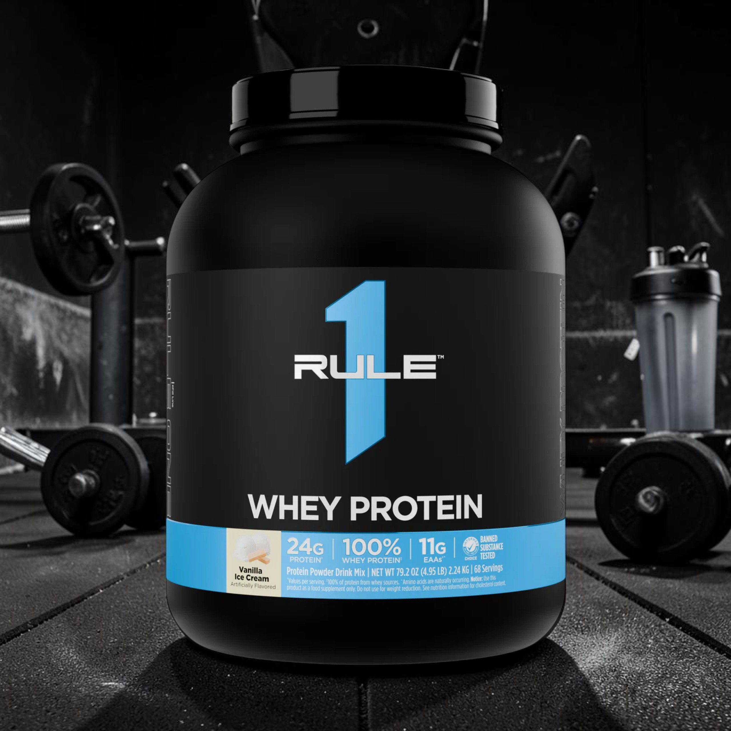 RULE1 - R1 Whey Protein - 2x 2240g