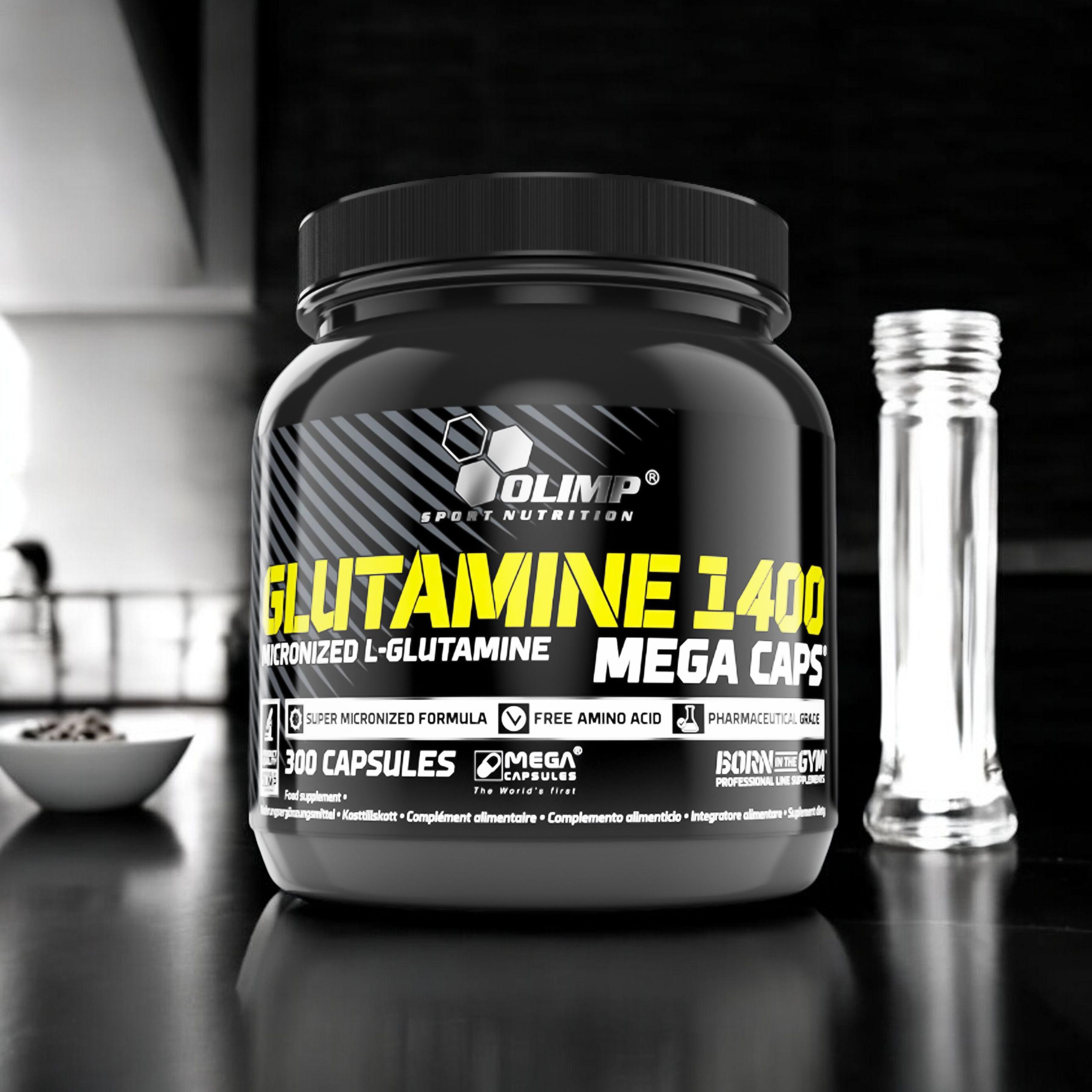 OLIMP L-Glutamine 1400 MC - 2x 300caps
