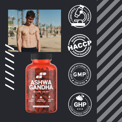 2x MP NUTRITION Ashwagandha 450mg 9% witanolidów - 60 caps