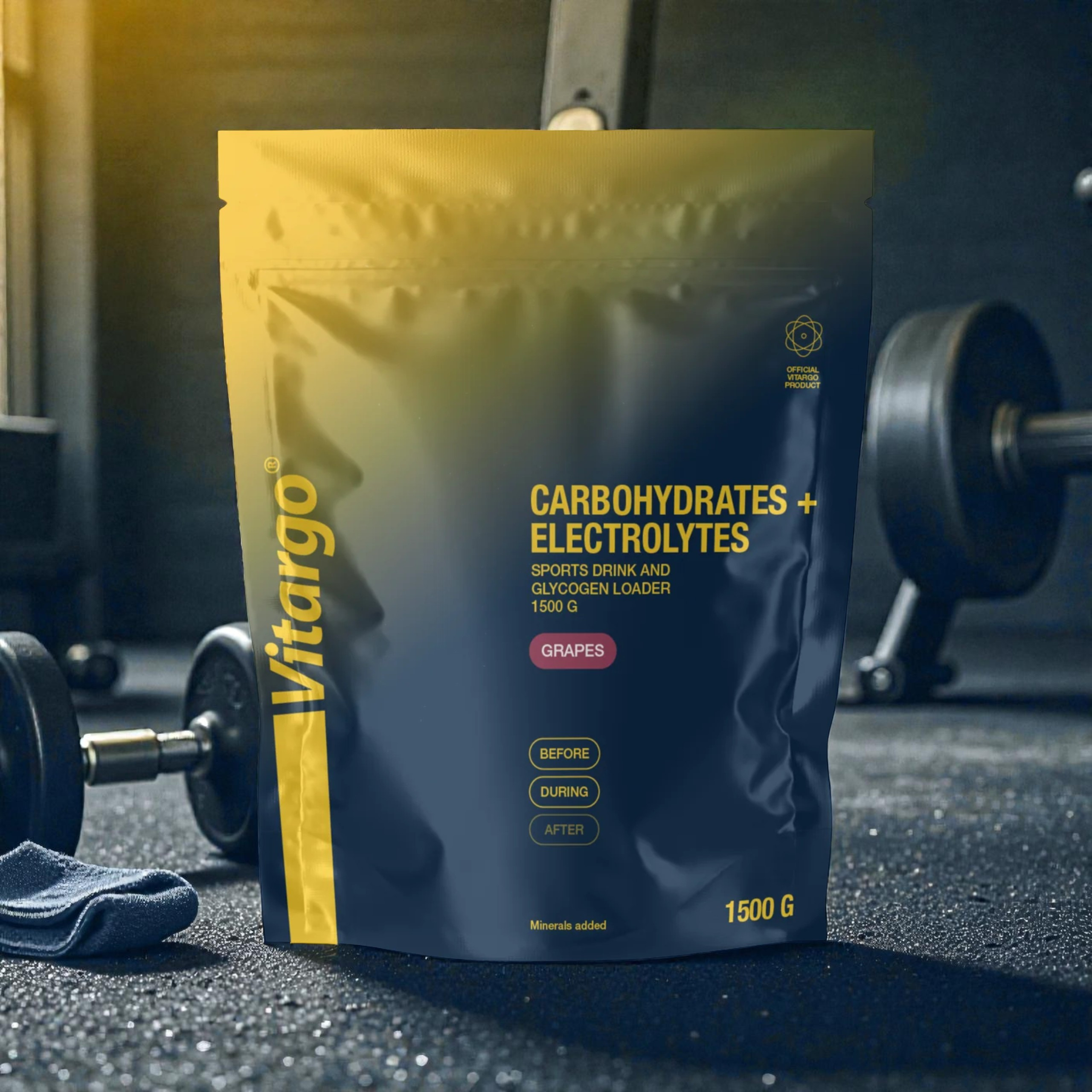 VITARGO - Carbohydrates+Electrolyte - 3x 1500g