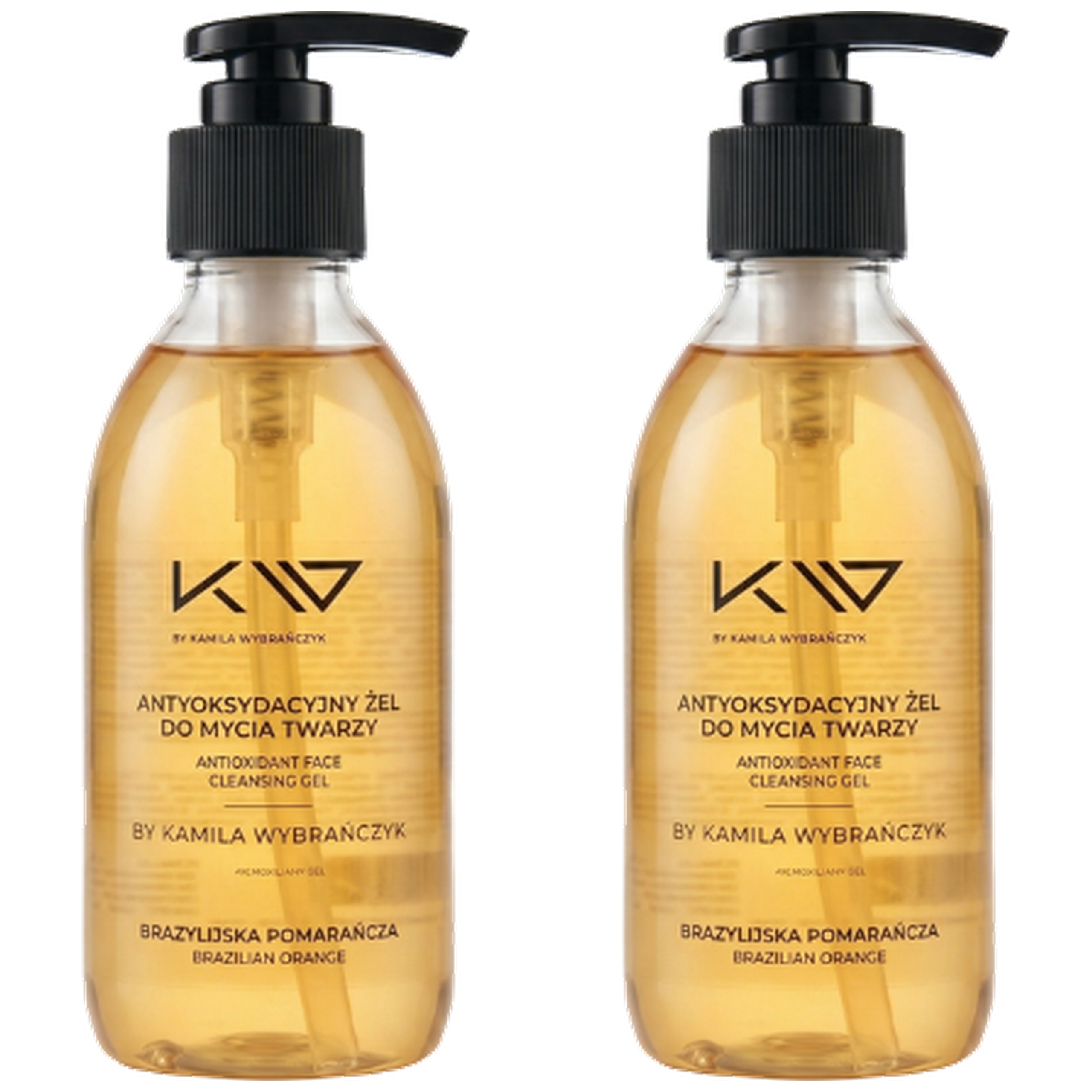 KAMILA WYBRAŃCZYK - Antyoksydacyjny Żel do Mycia Twarzy - 2x 200ml 