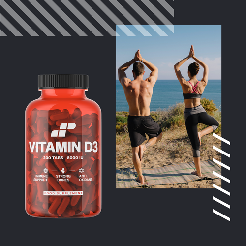 MP NUTRITION Vitamin D3 8000IU - 200tabs