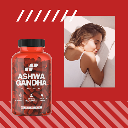 2x MP NUTRITION Ashwagandha 450mg 9% witanolidów - 60 caps
