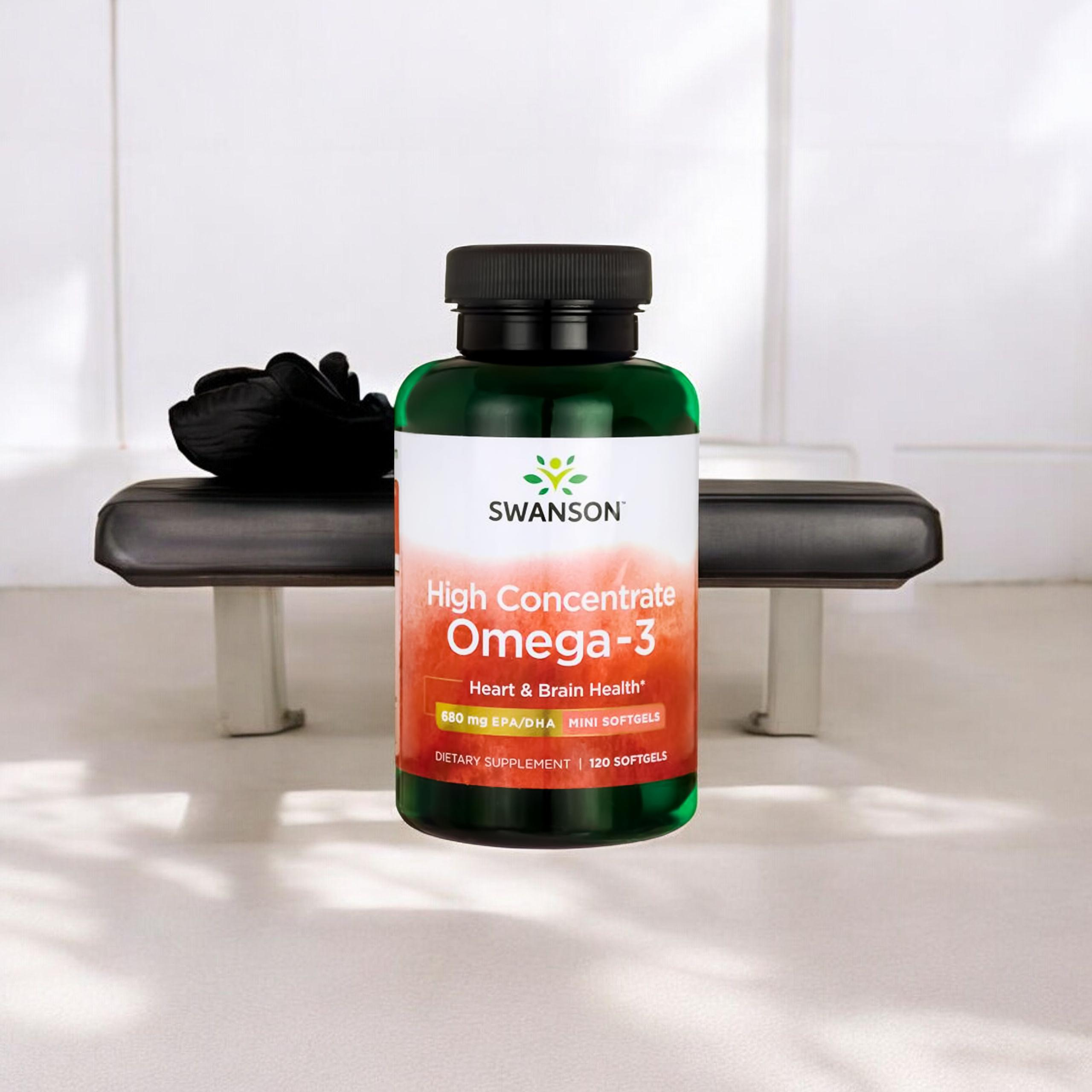 SWANSON Omega 3 High Concentrate - 120softgels