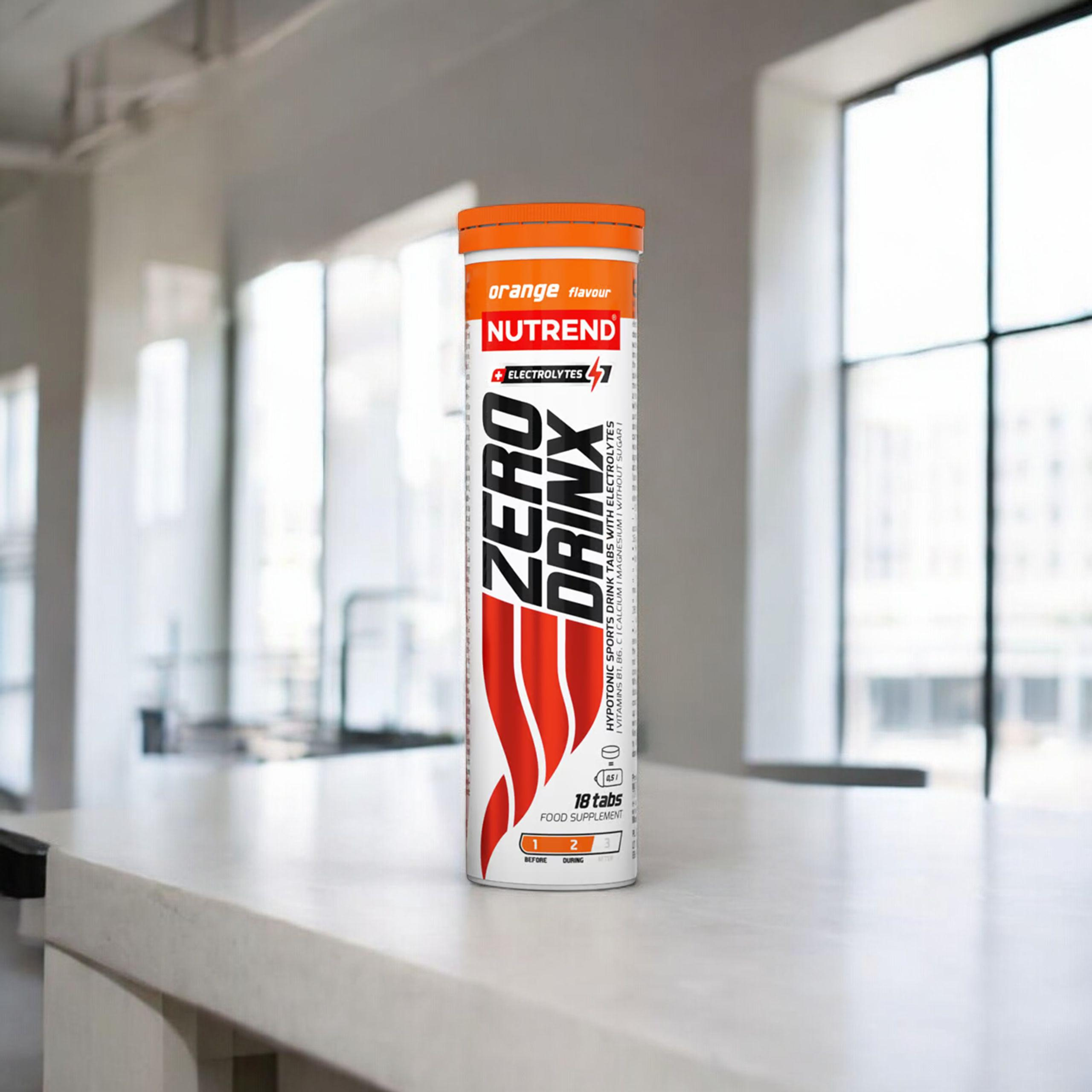 NUTREND - Zero Drink - 18tabs. - Orange - 3x Tabletki Musujące