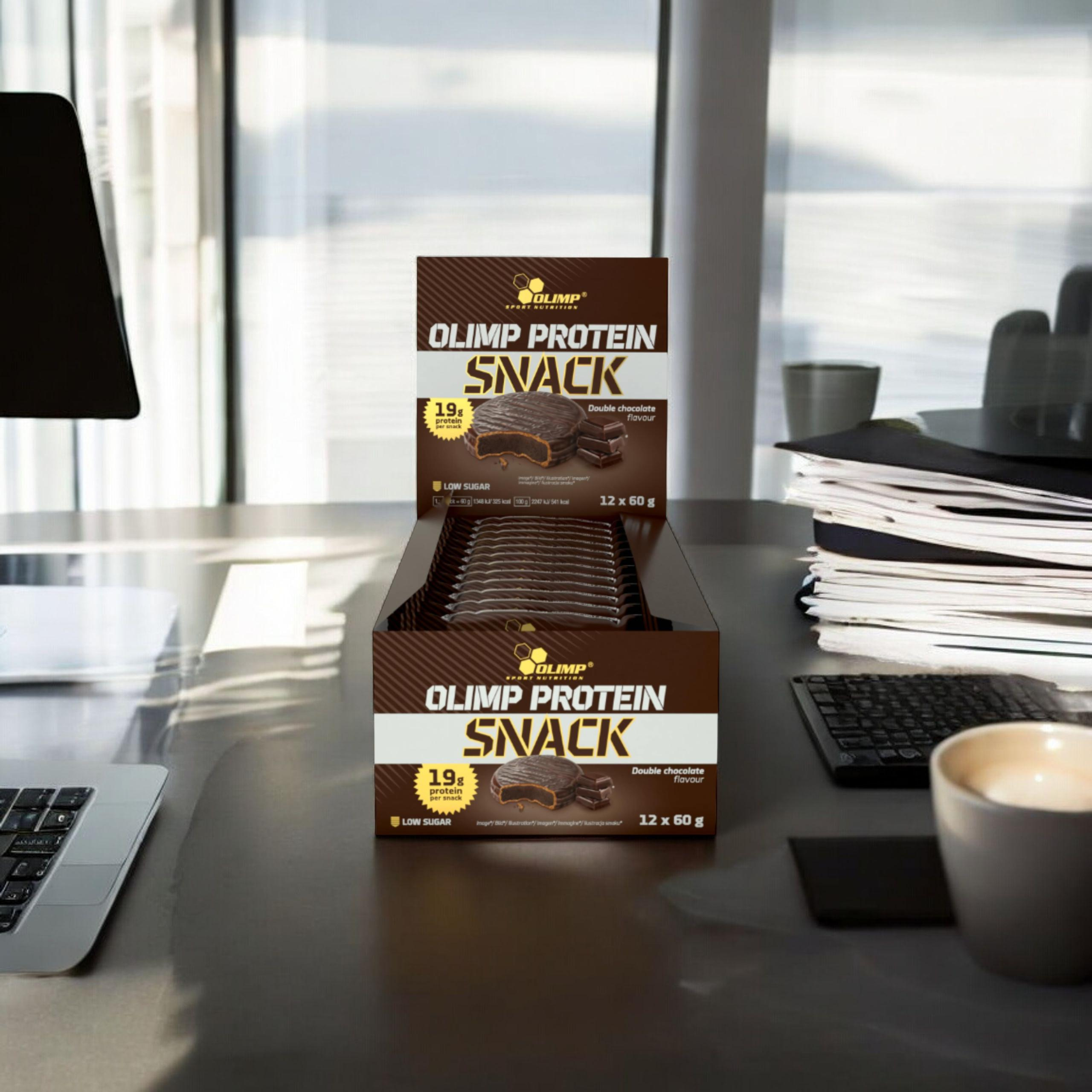 OLIMP Protein Snack - 12x 60g - Double Chocolate