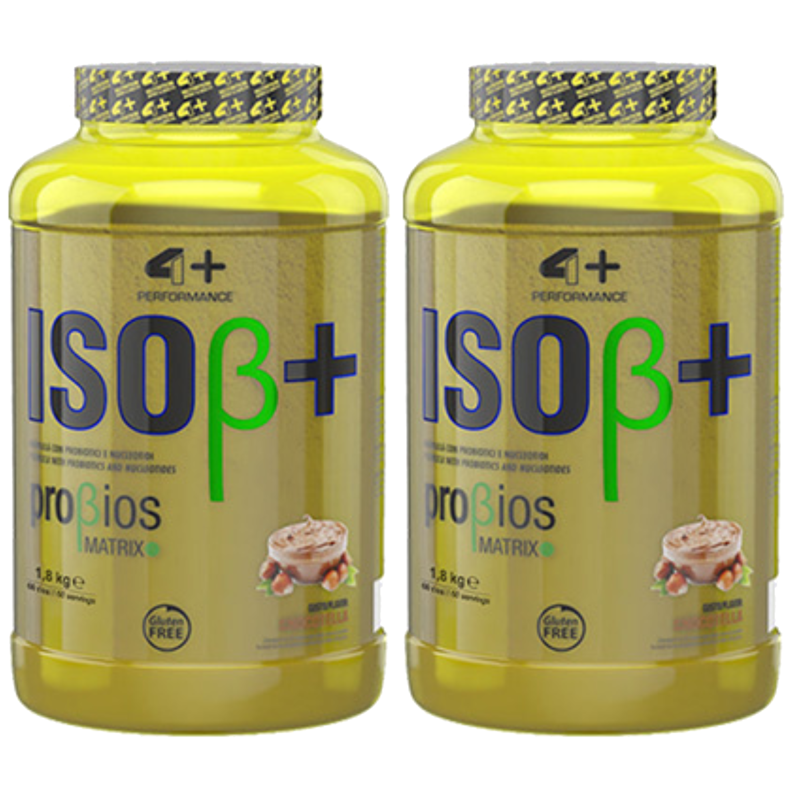 4+ NUTRITION ISO+ Probiotics - 2x 1800g
