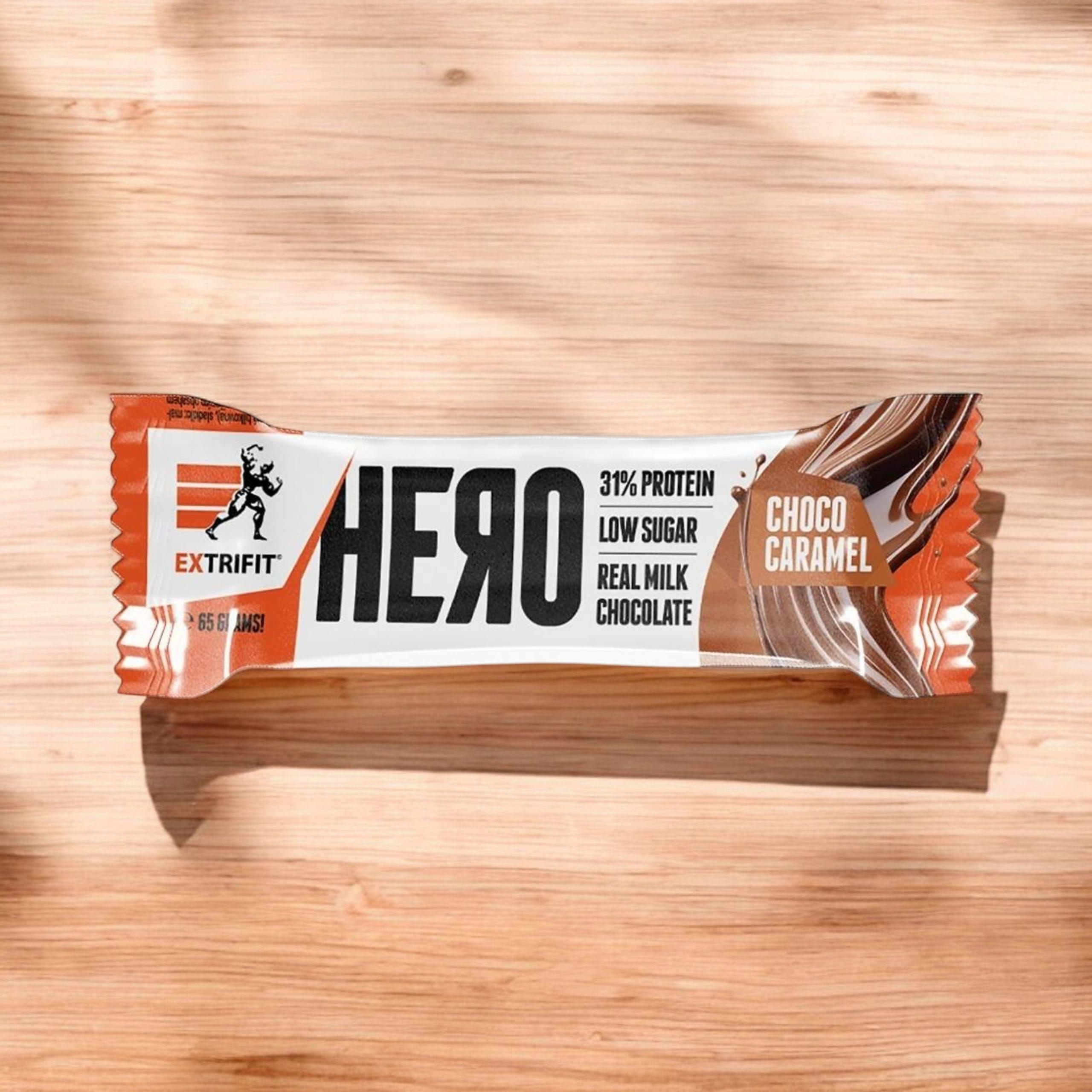 EXTRIFIT - Baton Hero - 65g - Chocolate Caramel