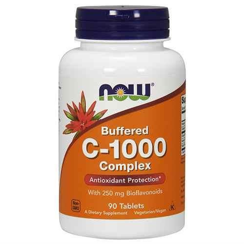 NOW Vitamin C-1000 Complex Buffered - 3x 90tab