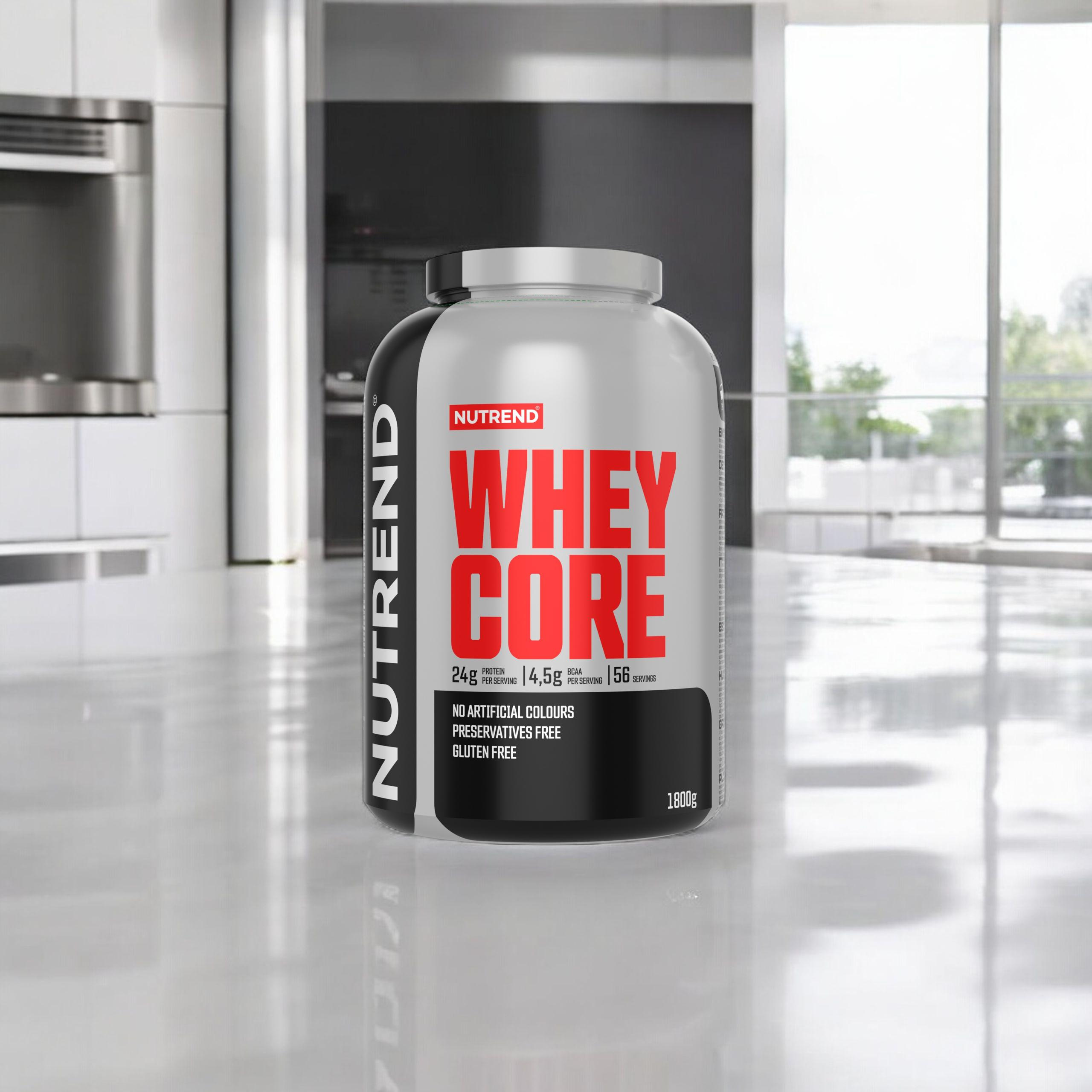 NUTREND Whey Core - 3x 1800g - Chocolate + Cocoa