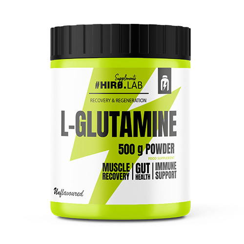 Hiro.Lab Glutamine - 3x 500g - Unflavored