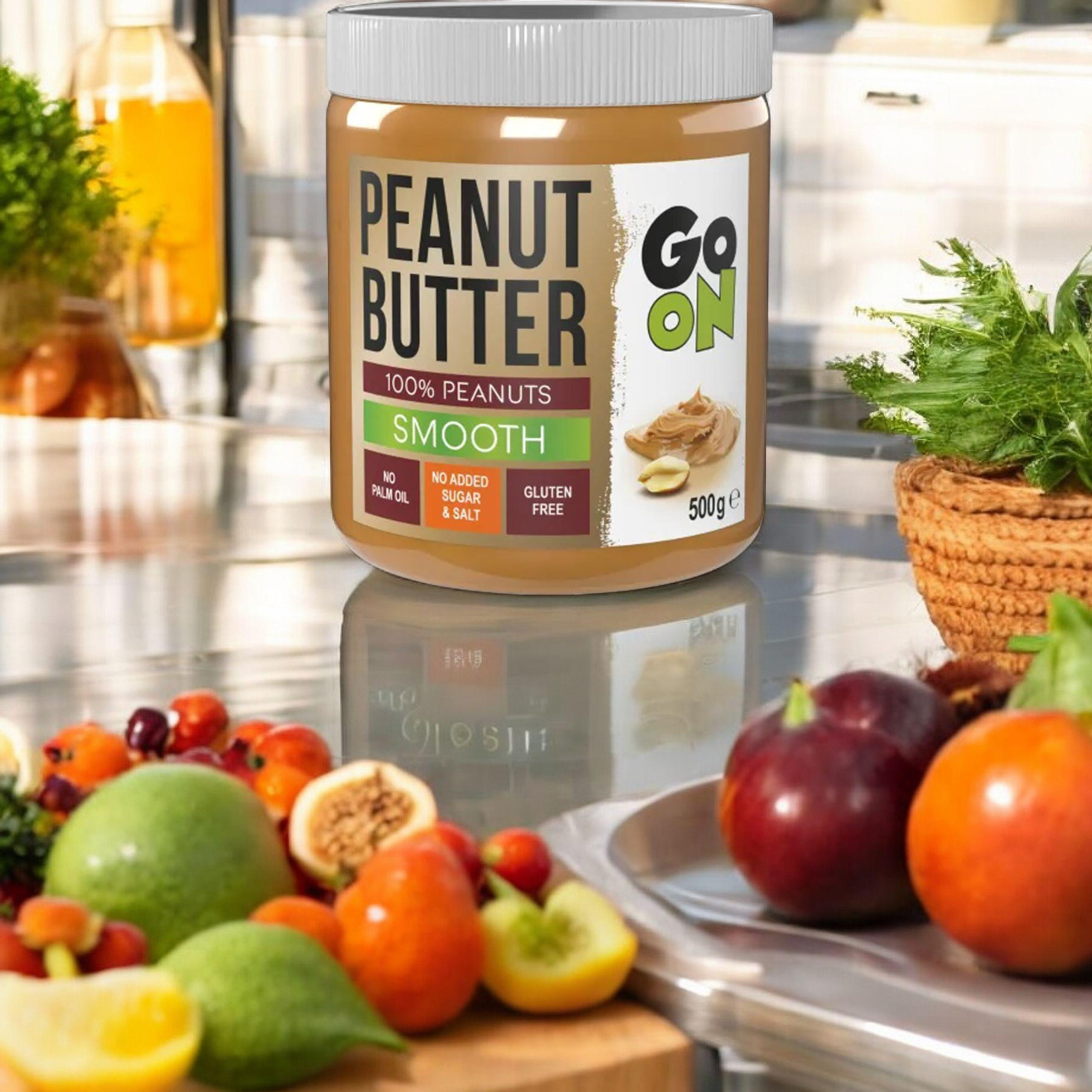 GO ON NUTRITION Peanut Cream - 100% Orzechów Arachidowych - 500g