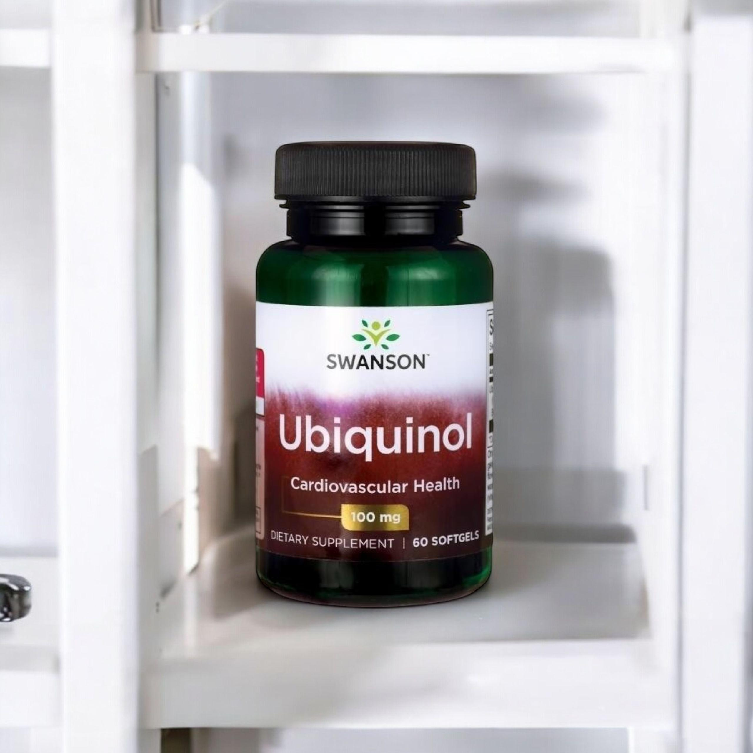 SWANSON - Ubiquinol 100mg - 3x 60softgels