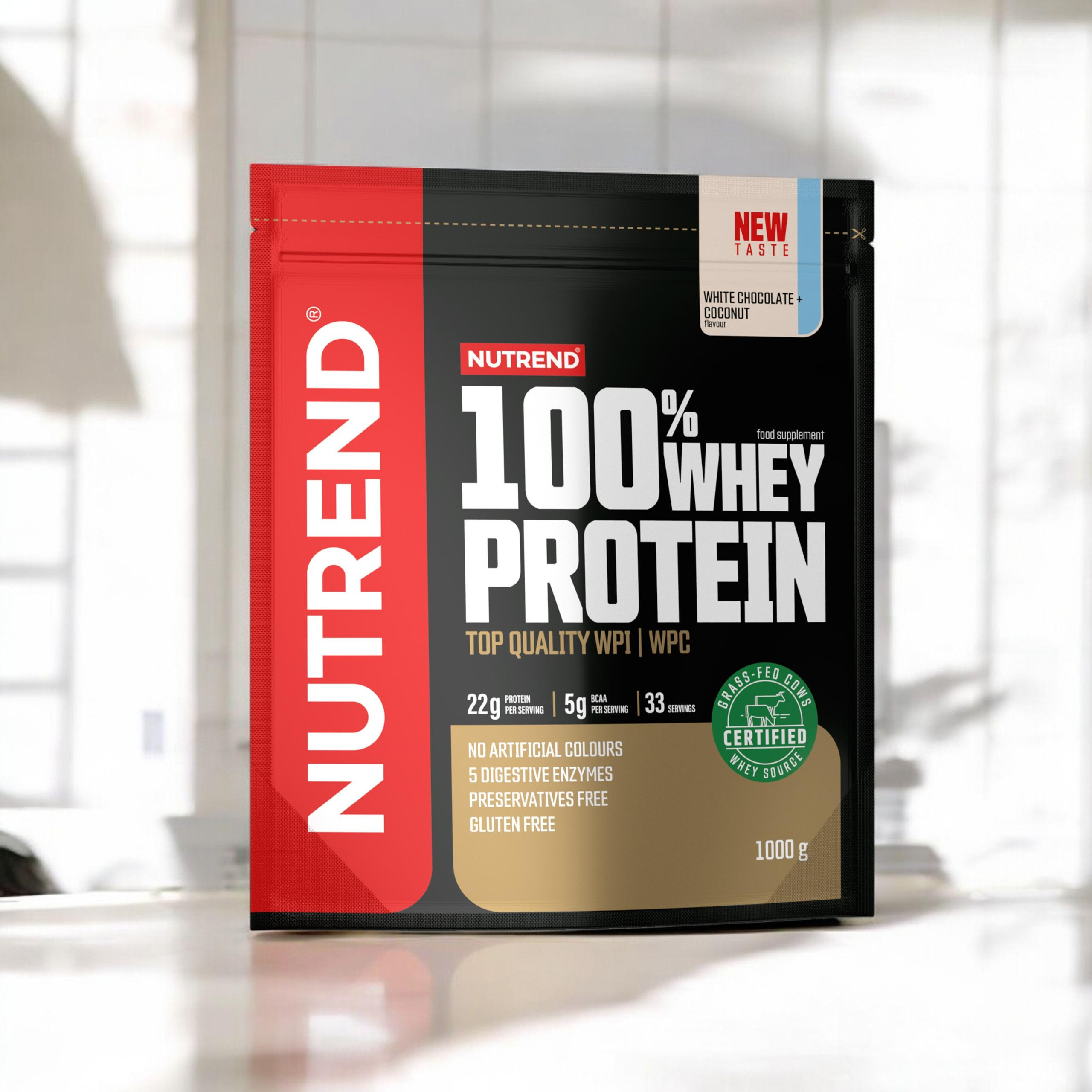NUTREND 100% Whey Protein - 2x 1000g