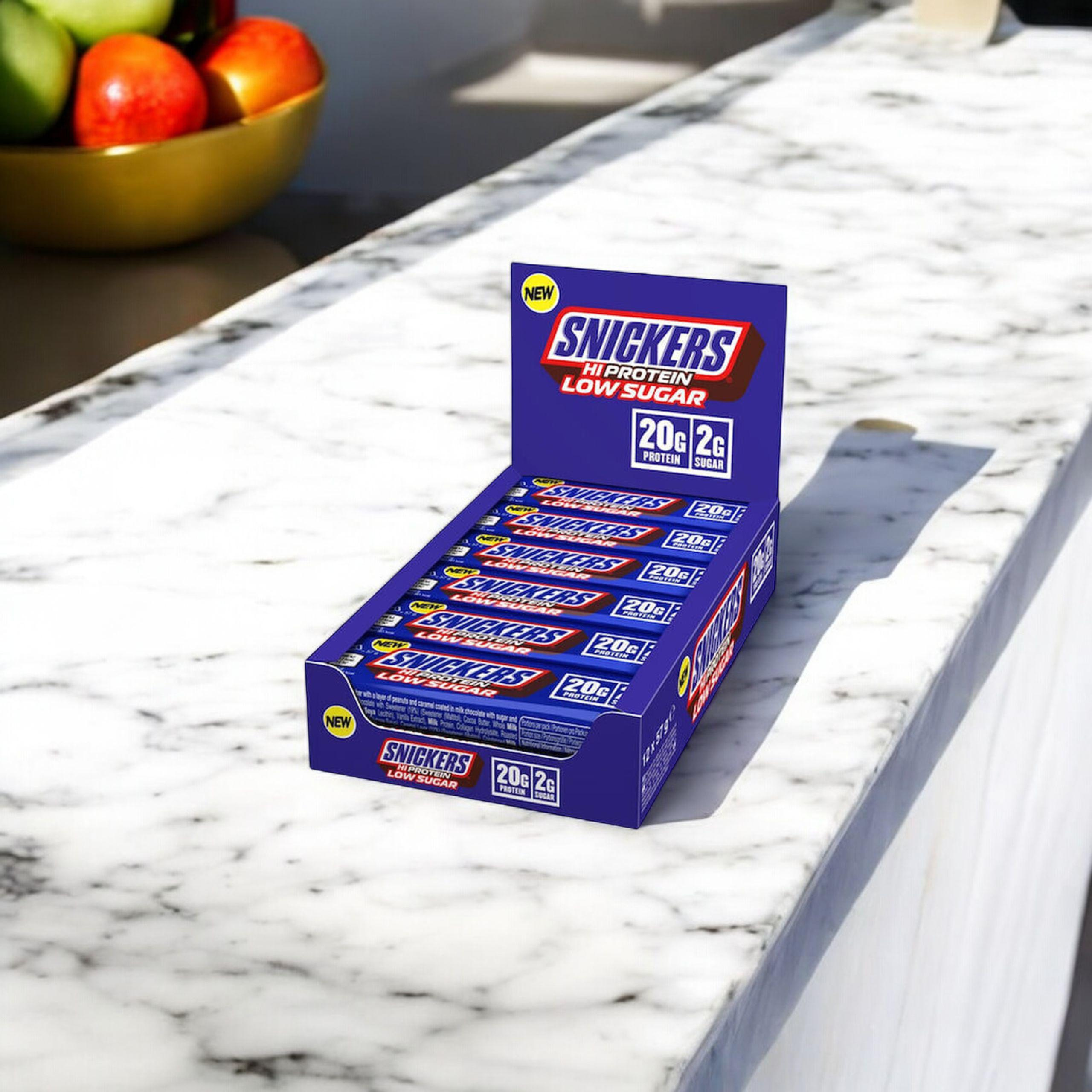 Mars - Baton Snickers HIProtein Low Sugar Bar - 3x 45g x12