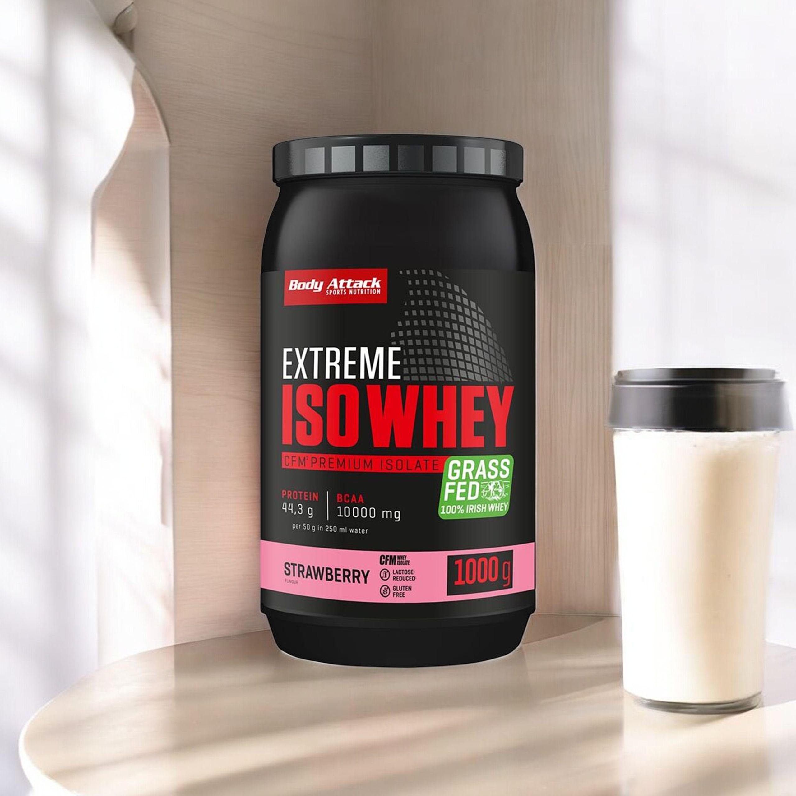 BODY ATTACK Extreme Iso Whey - 3x 1000g