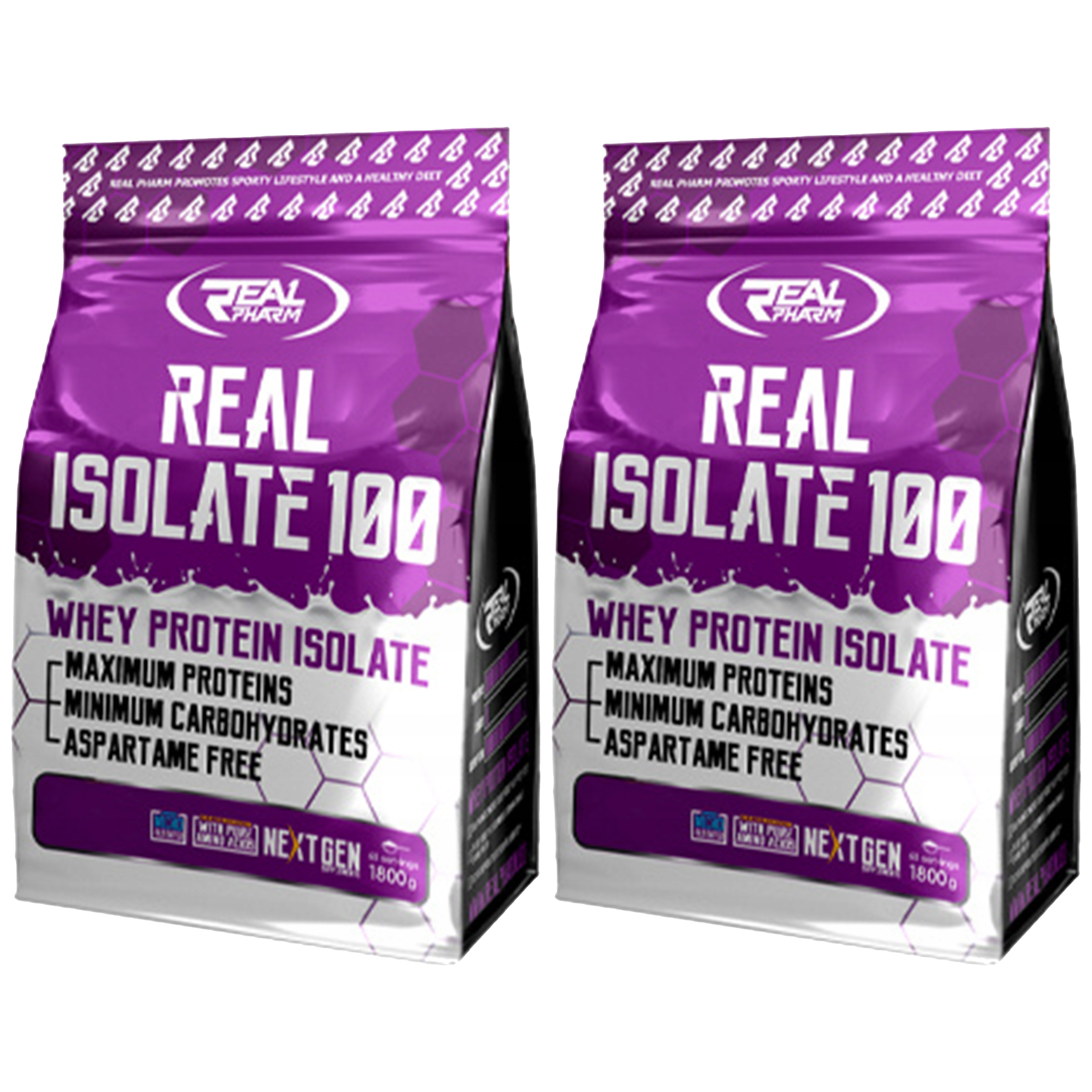 REAL PHARM Real Isolate - 2x 1800g