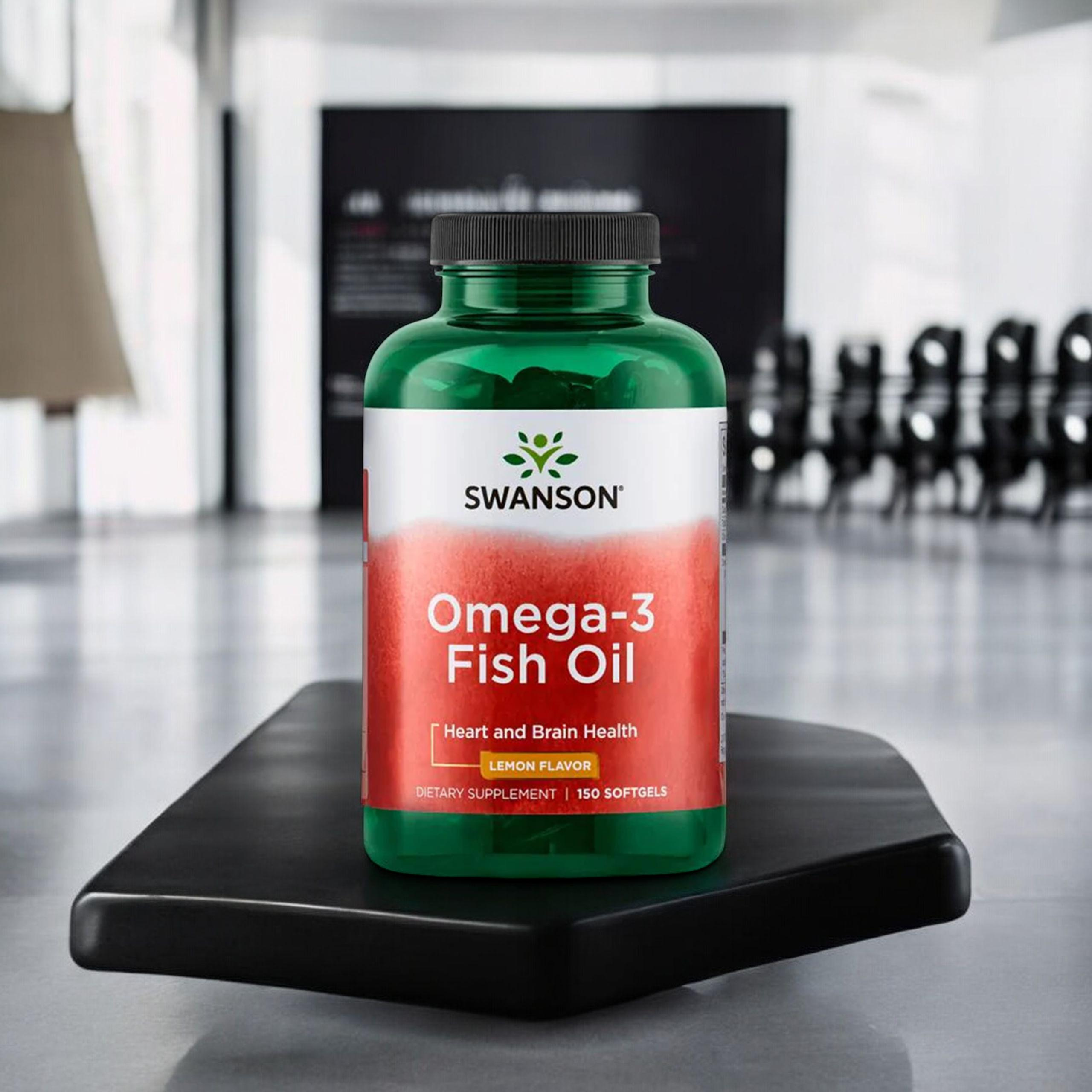 SWANSON Omega-3 Fish Oil - 2x 150softgels
