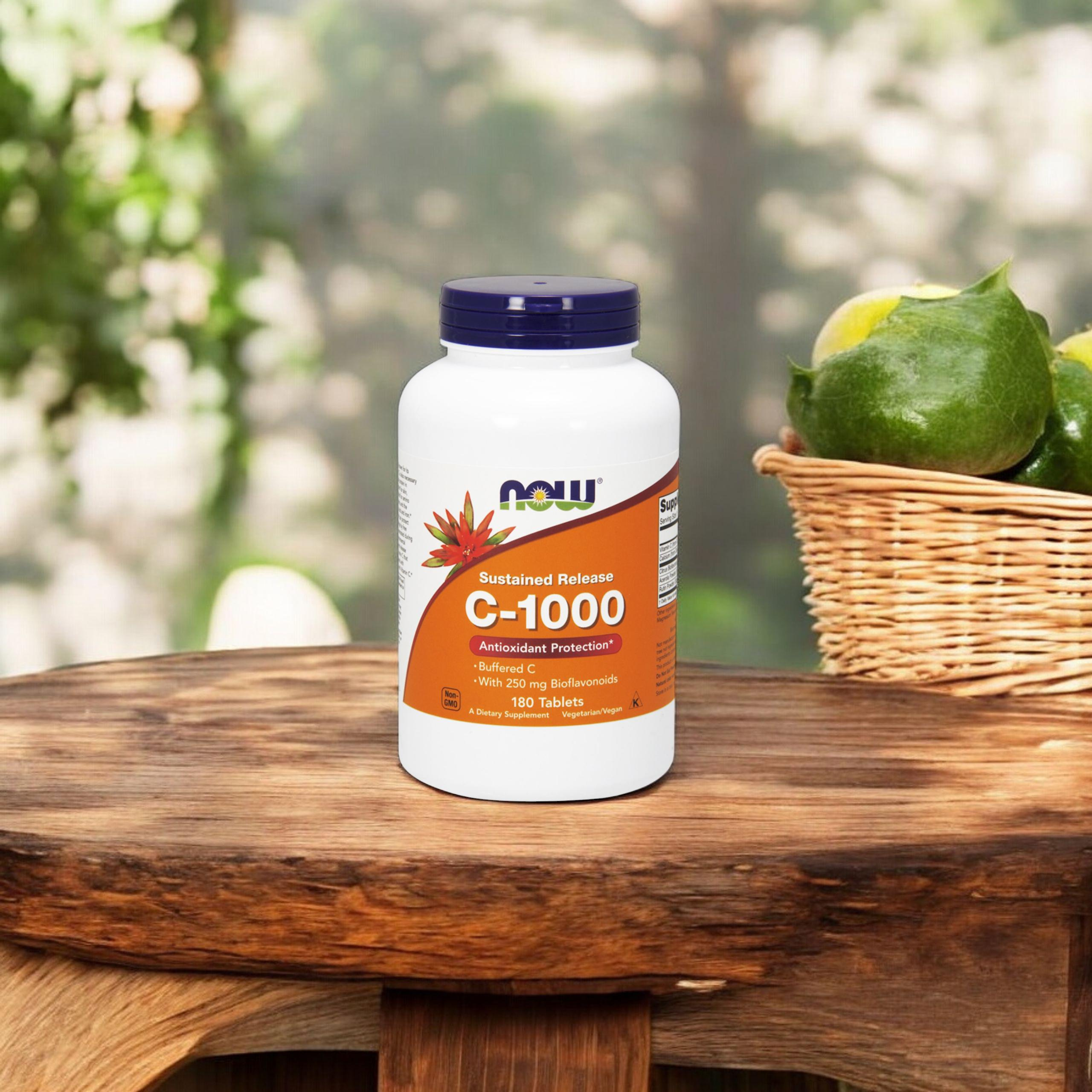 NOW Vitamin C-1000 Complex Buffered - 180tabs