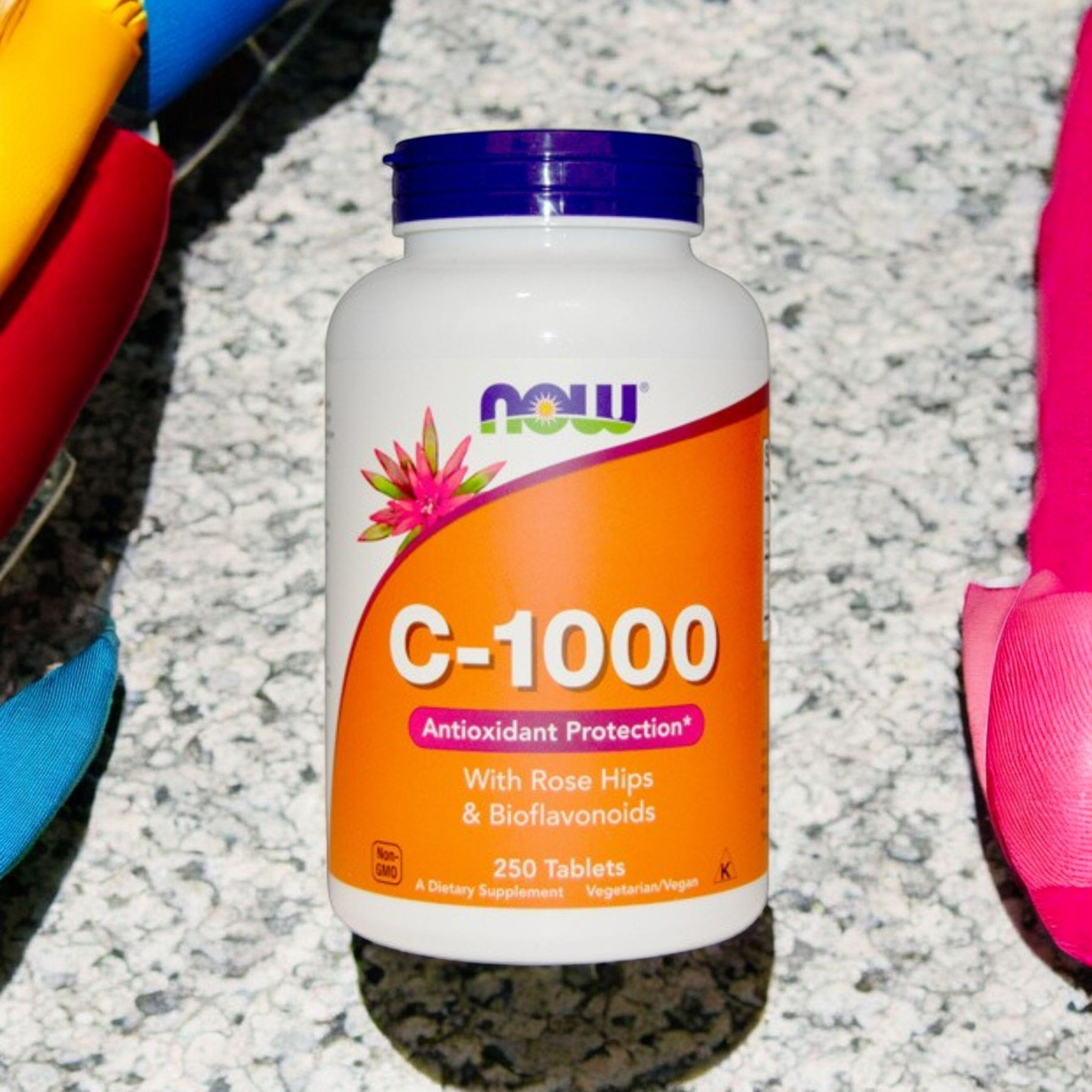 NOW Vitamin C-1000 Antioxidant Protection - 2x 250tabs