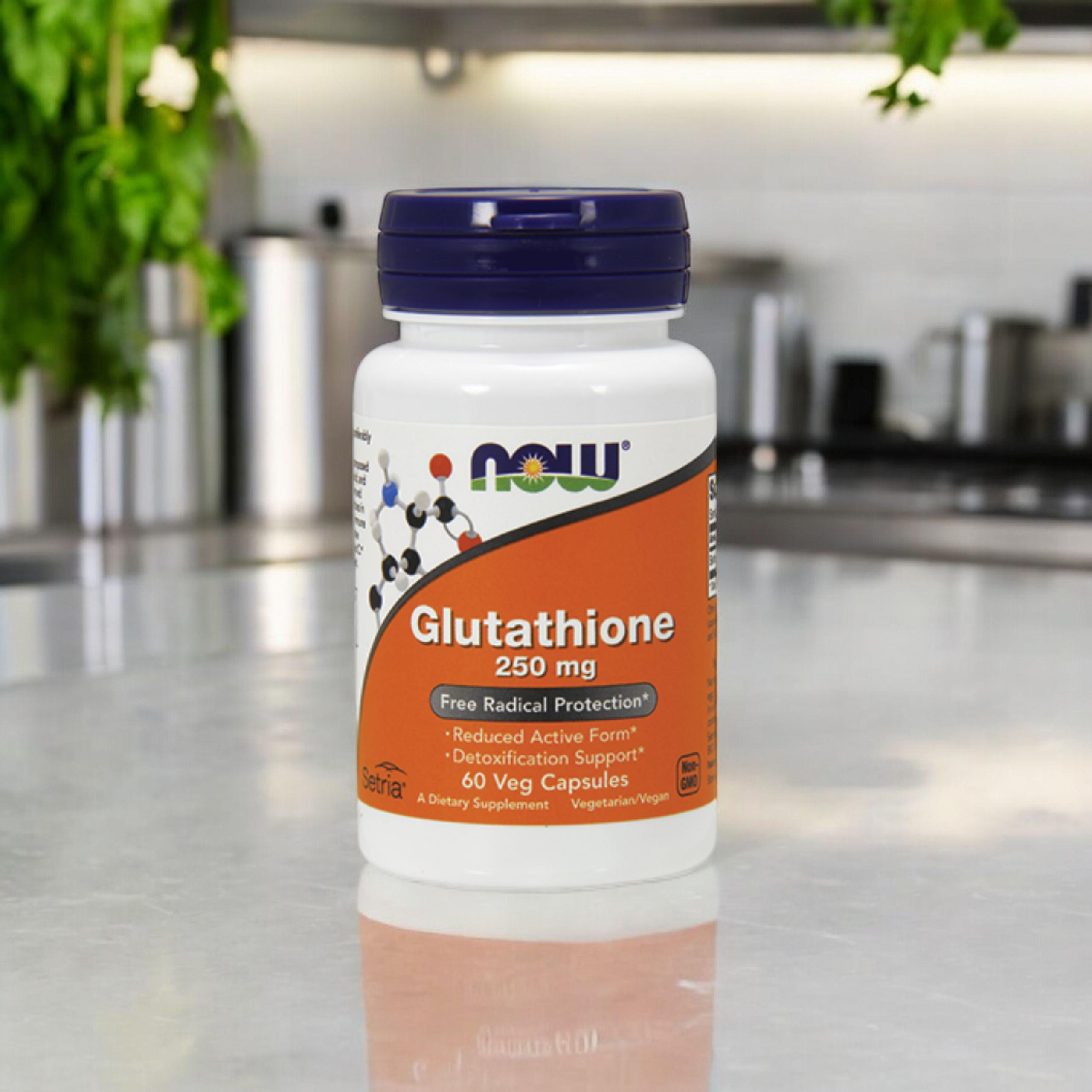 NOW Glutathione 250mg - 2x 60vcaps