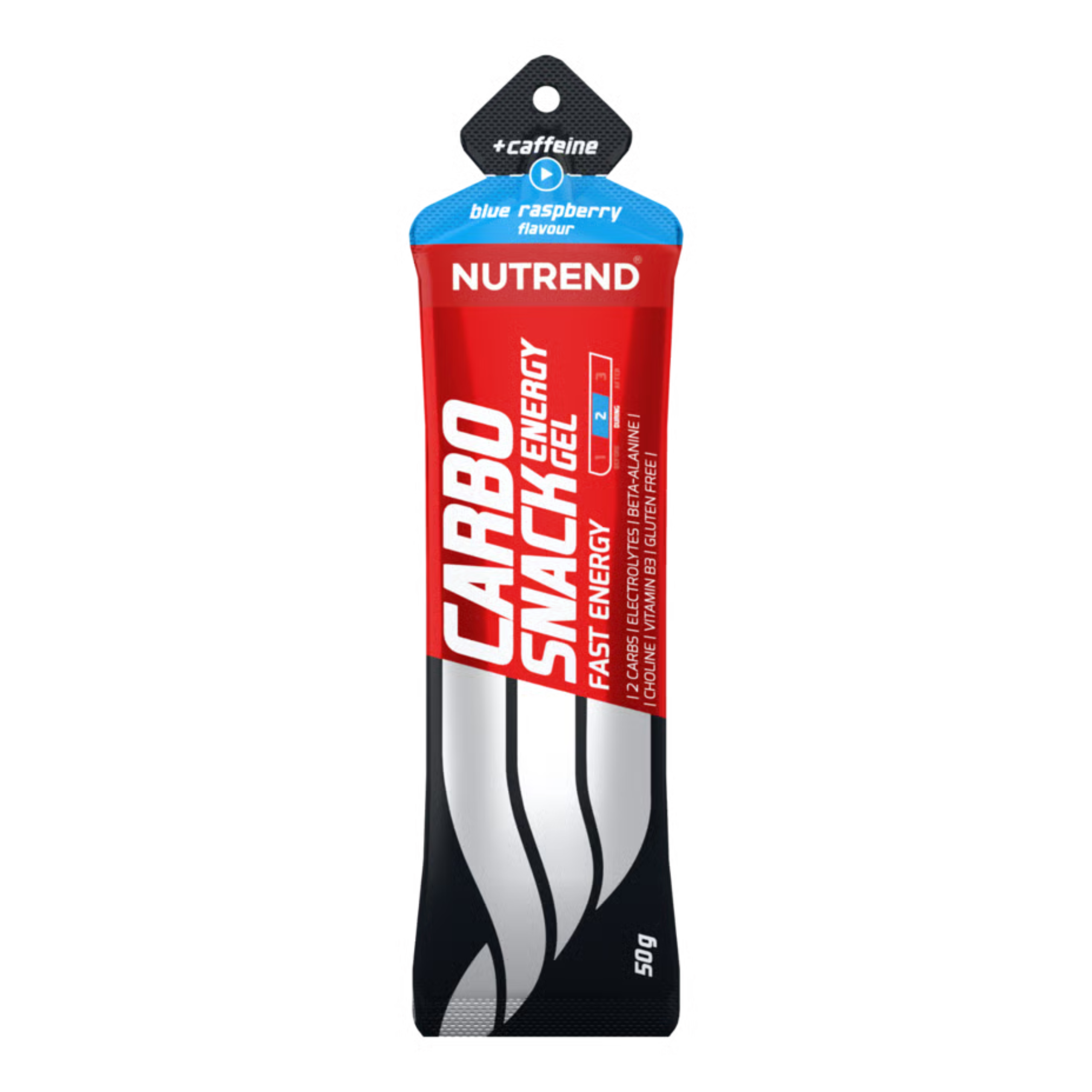 NUTREND - Carbosnack with Caffeine - 18x 3x 50g 