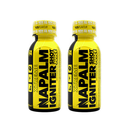 FITNESS AUTHORITY Xtreme Napalm Igniter Juice Shot - 2x 120ml