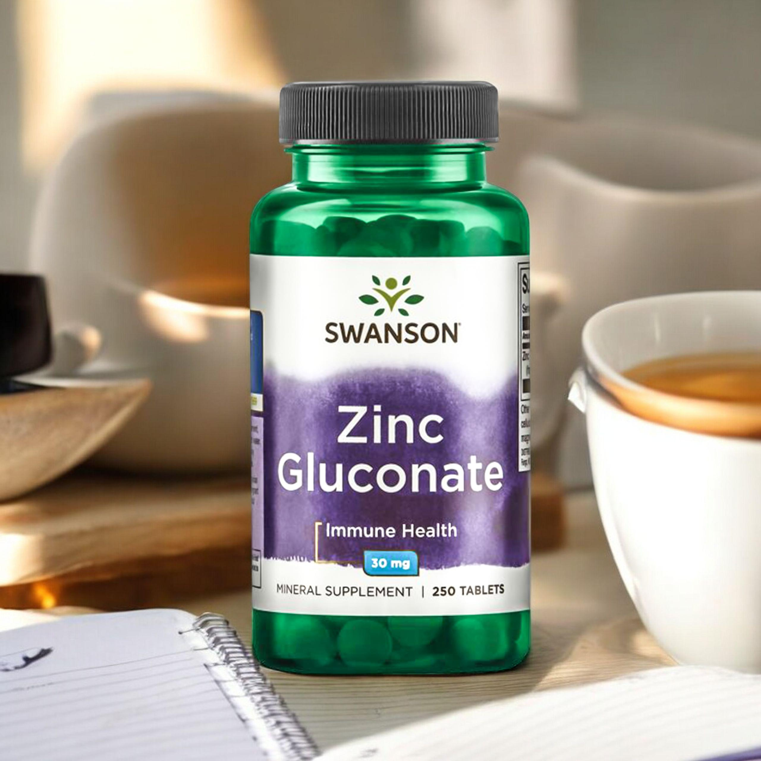 SWANSON Zinc (Gluconate) 30mg - 250tabs