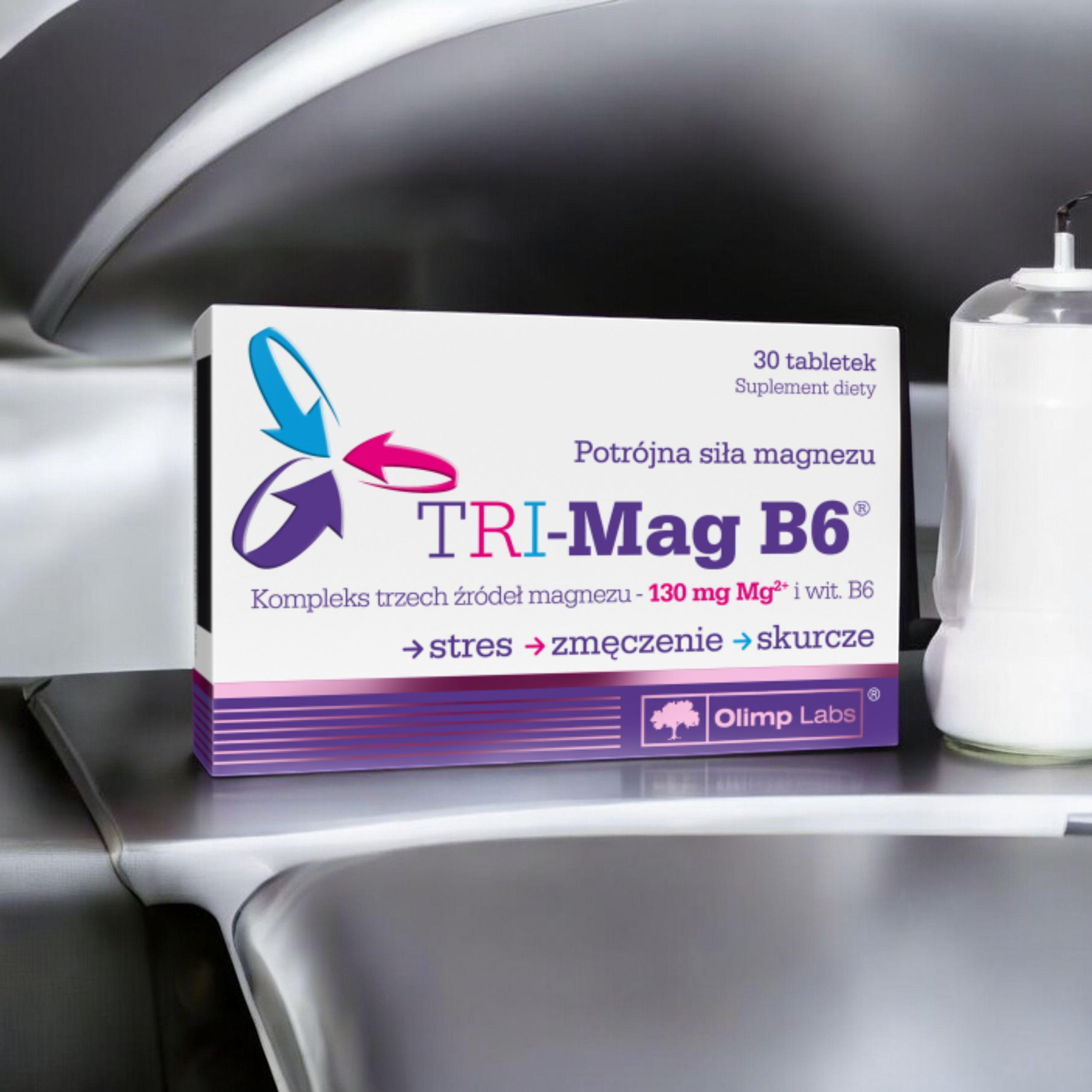 OLIMP Tri-Mag B6 - 3x 30tabs