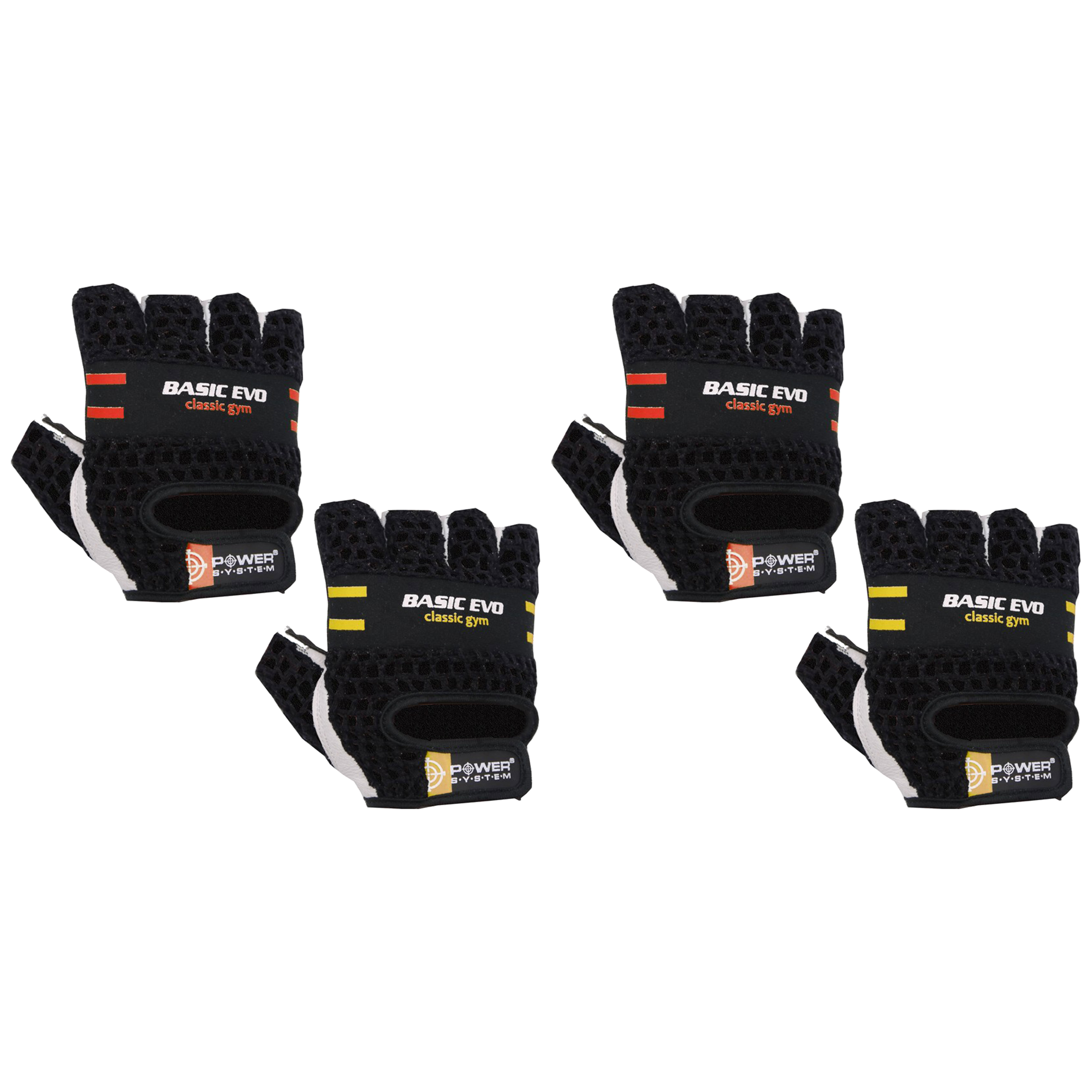 POWER SYSTEM Rękawice - Basic Evo - 2x Black