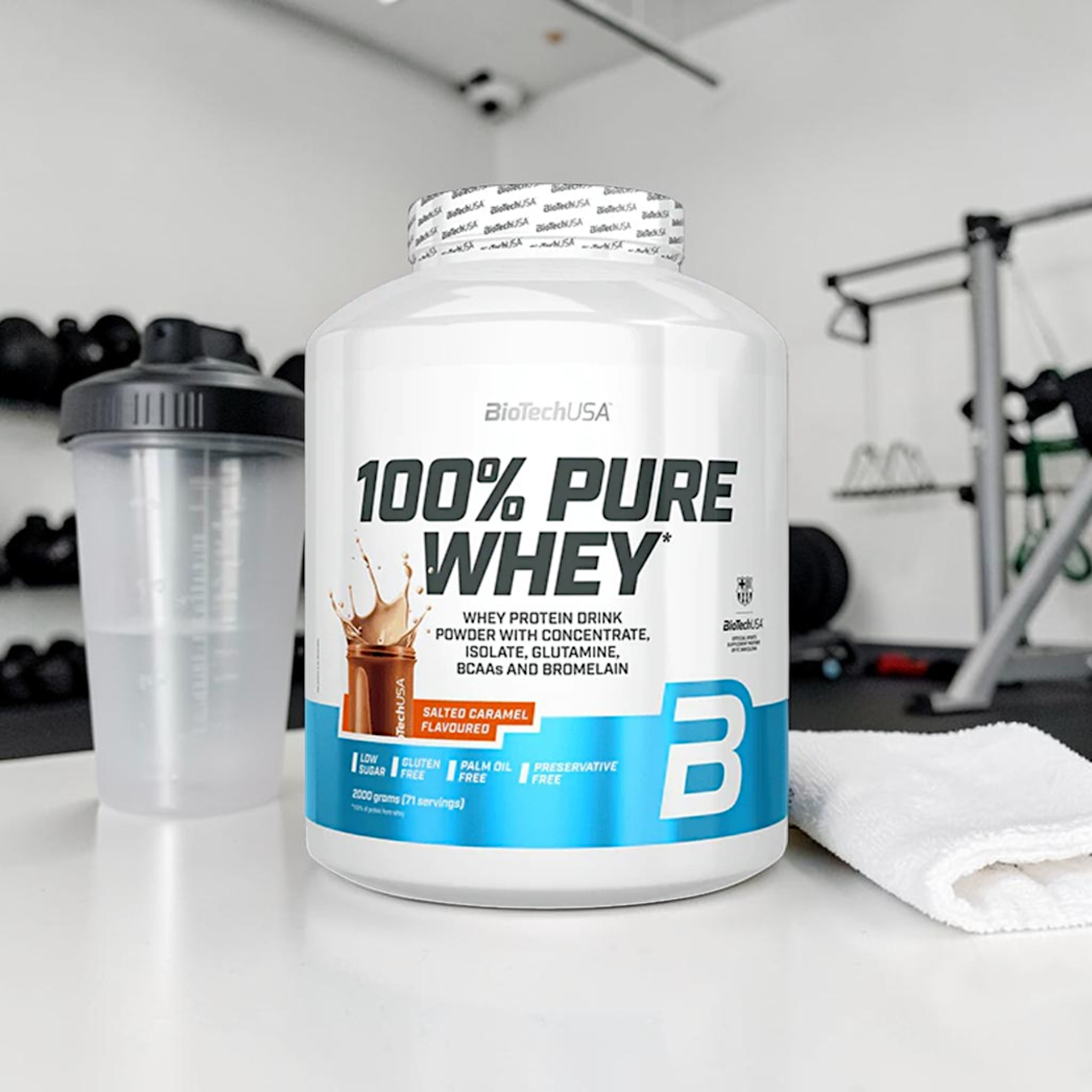 BIOTECH - 100% Pure Whey - 2000g - Salted Caramel