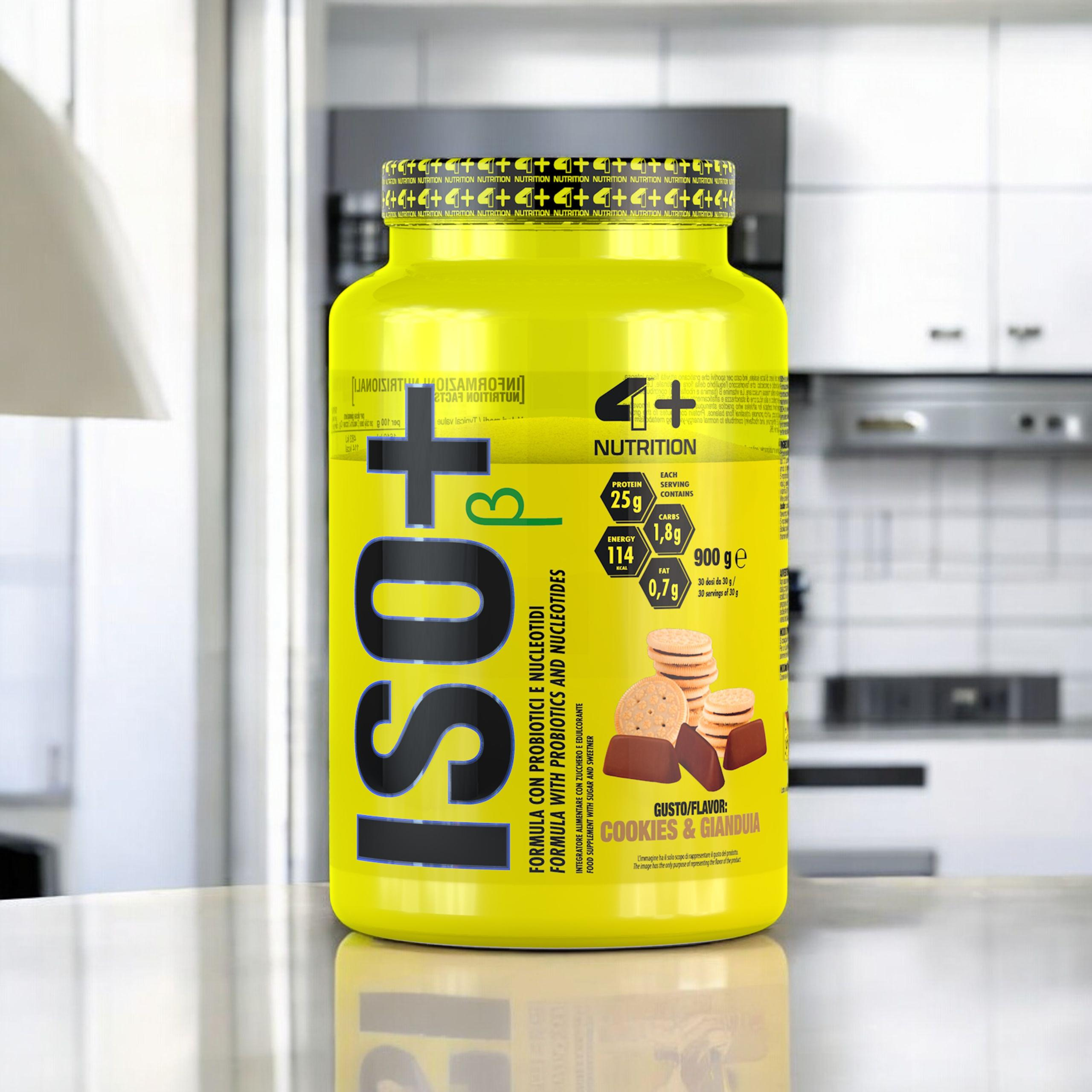 4+ NUTRITION Iso+ Probiotics - 3x 900g