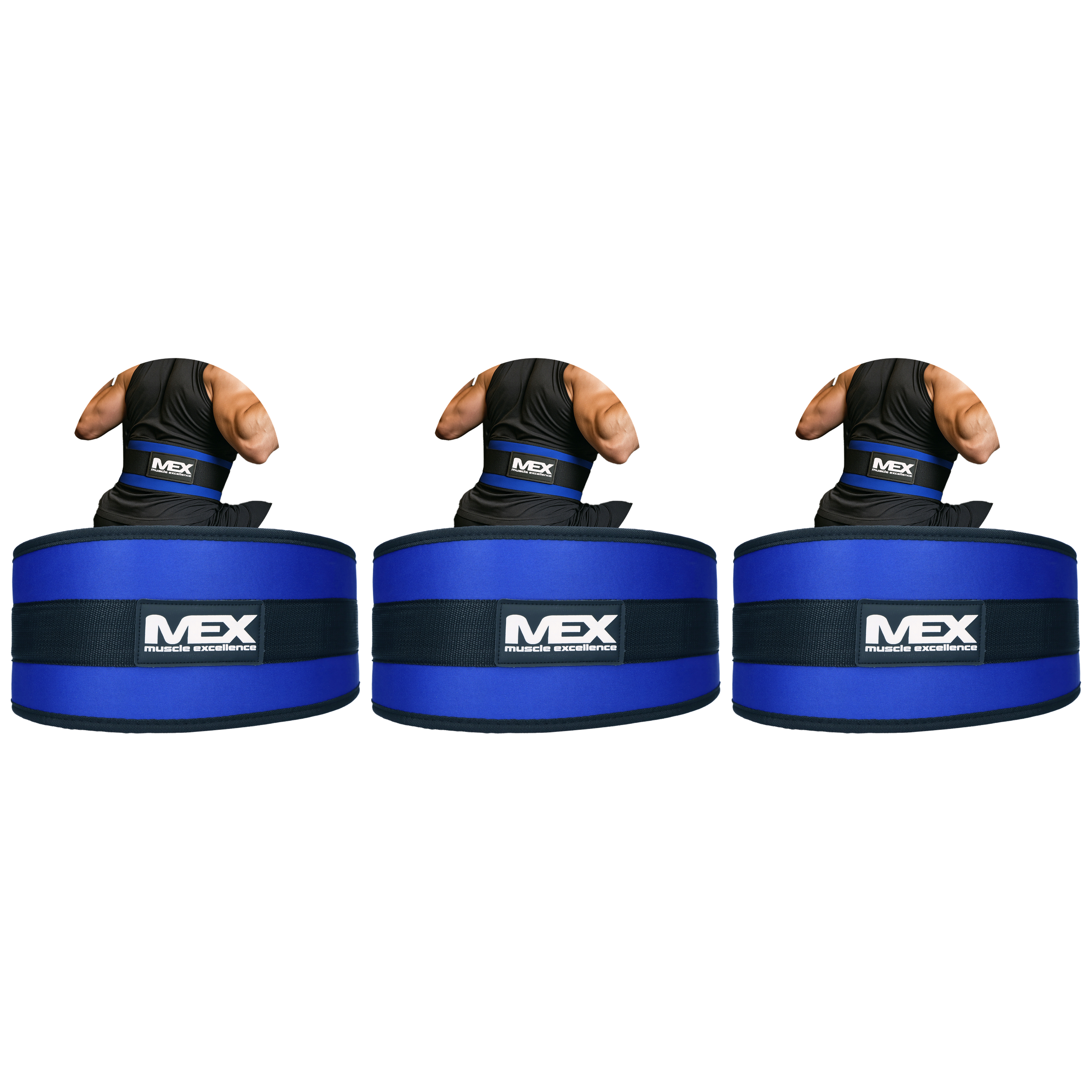 MEX - 3x Fit-N Wide Blue