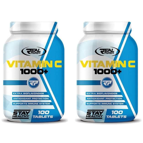 REAL PHARM Vitamin C 1000 - 2x 100tabs.