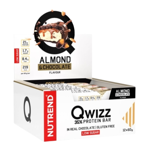 NUTREND - Baton QWIZZ Protein Bar - 24x 3x 60g