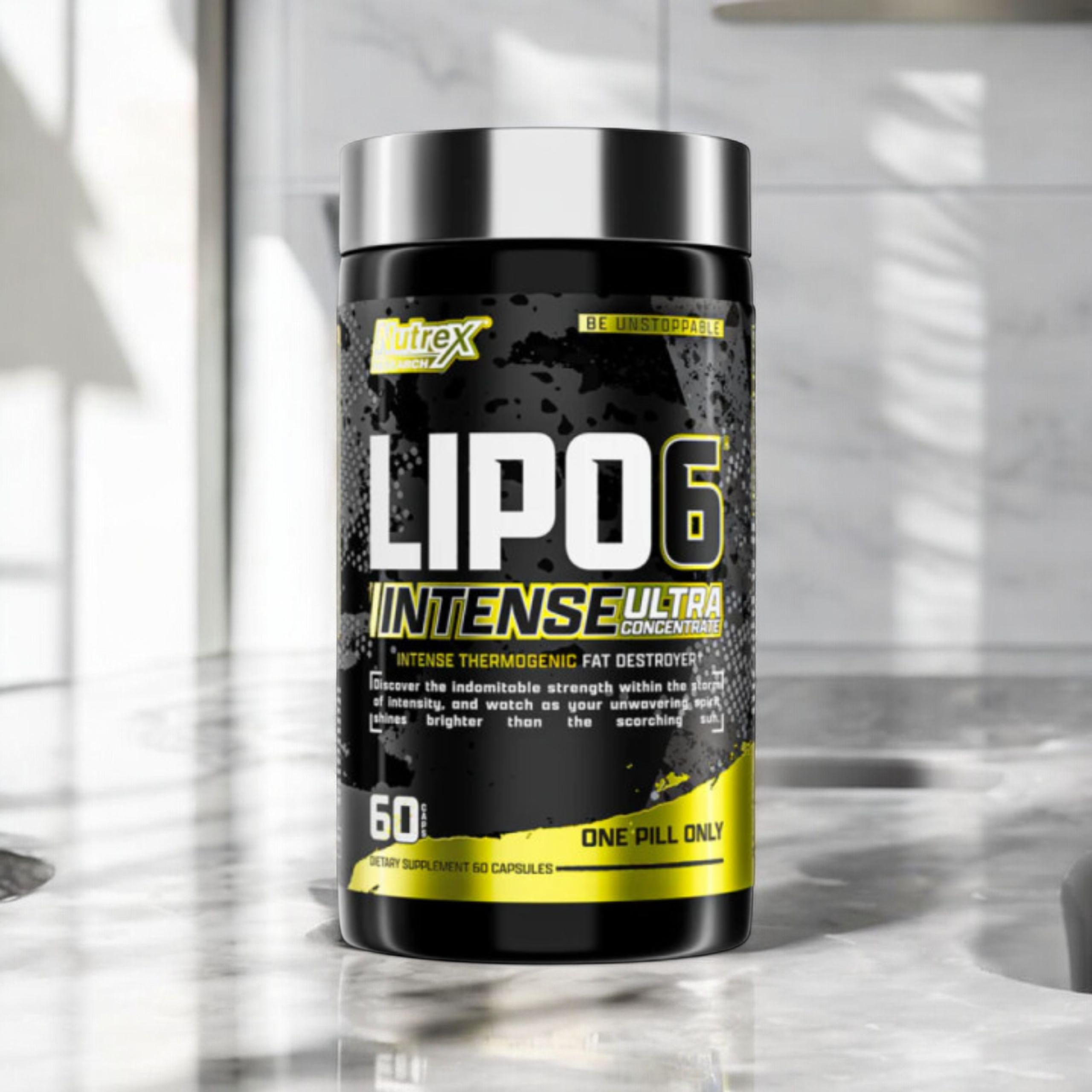 NUTREX Lipo 6 Black UC Intense EU - 3x 60caps