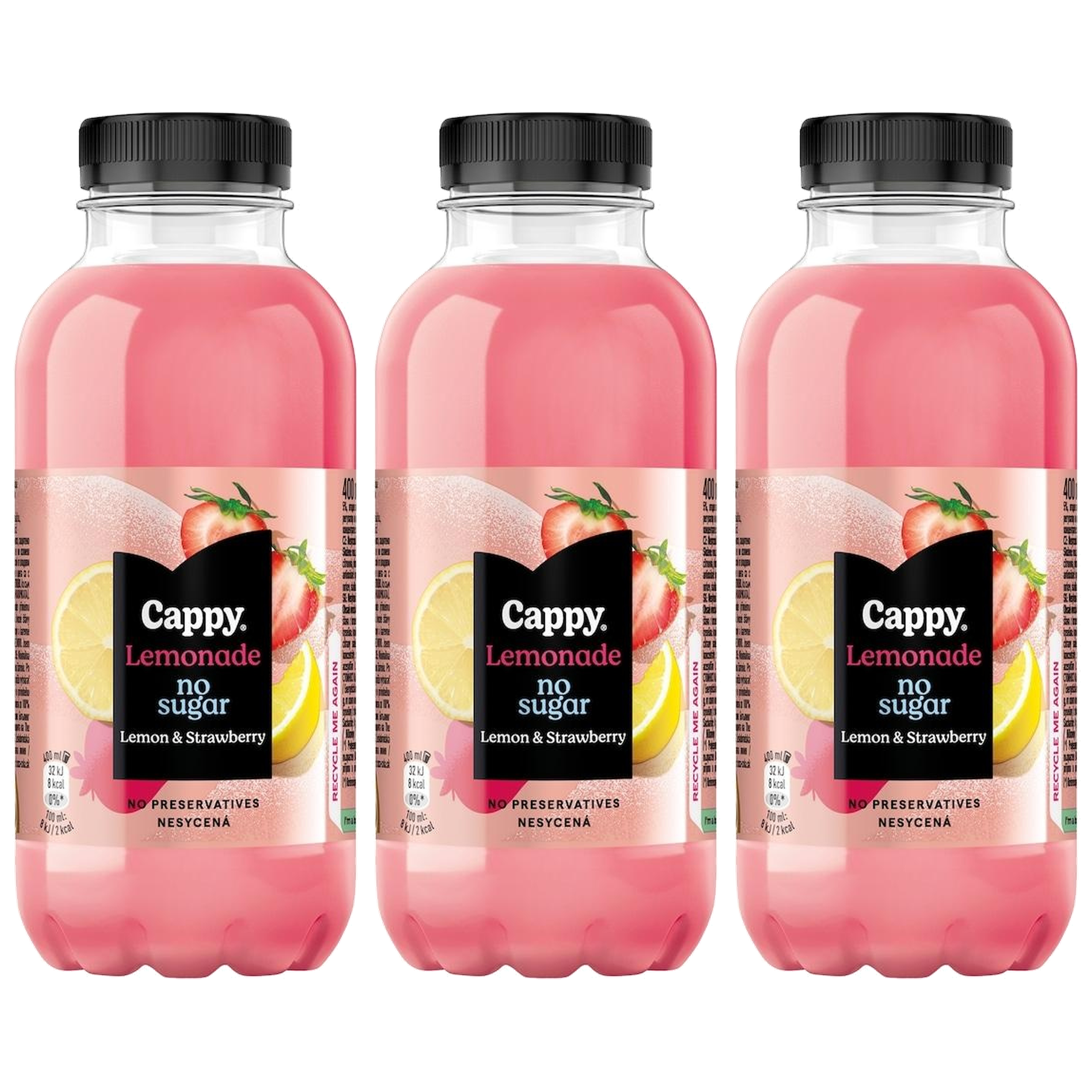 CAPPY Lemonade - 3x 400ml