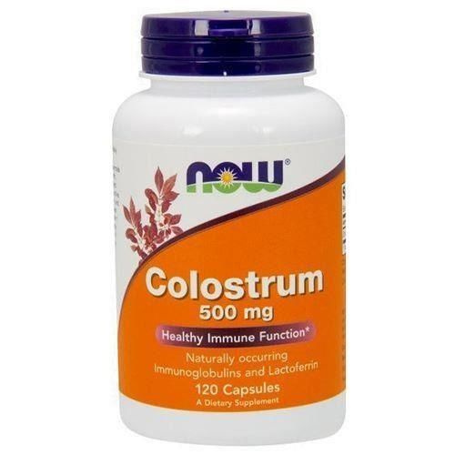 NOW Colostrum 500mg - 3x 120vcaps