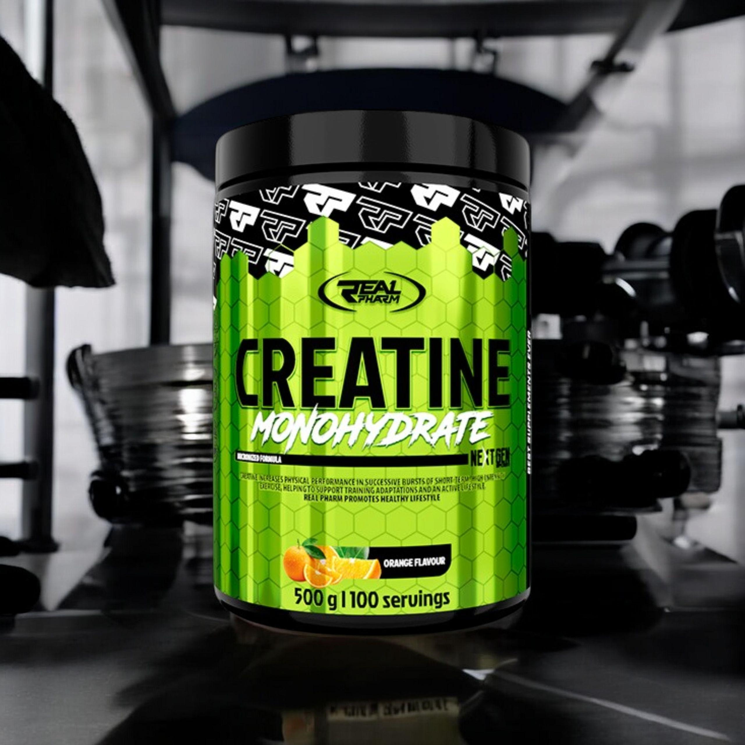REAL PHARM Creatine Monohydrate - 2x 500g