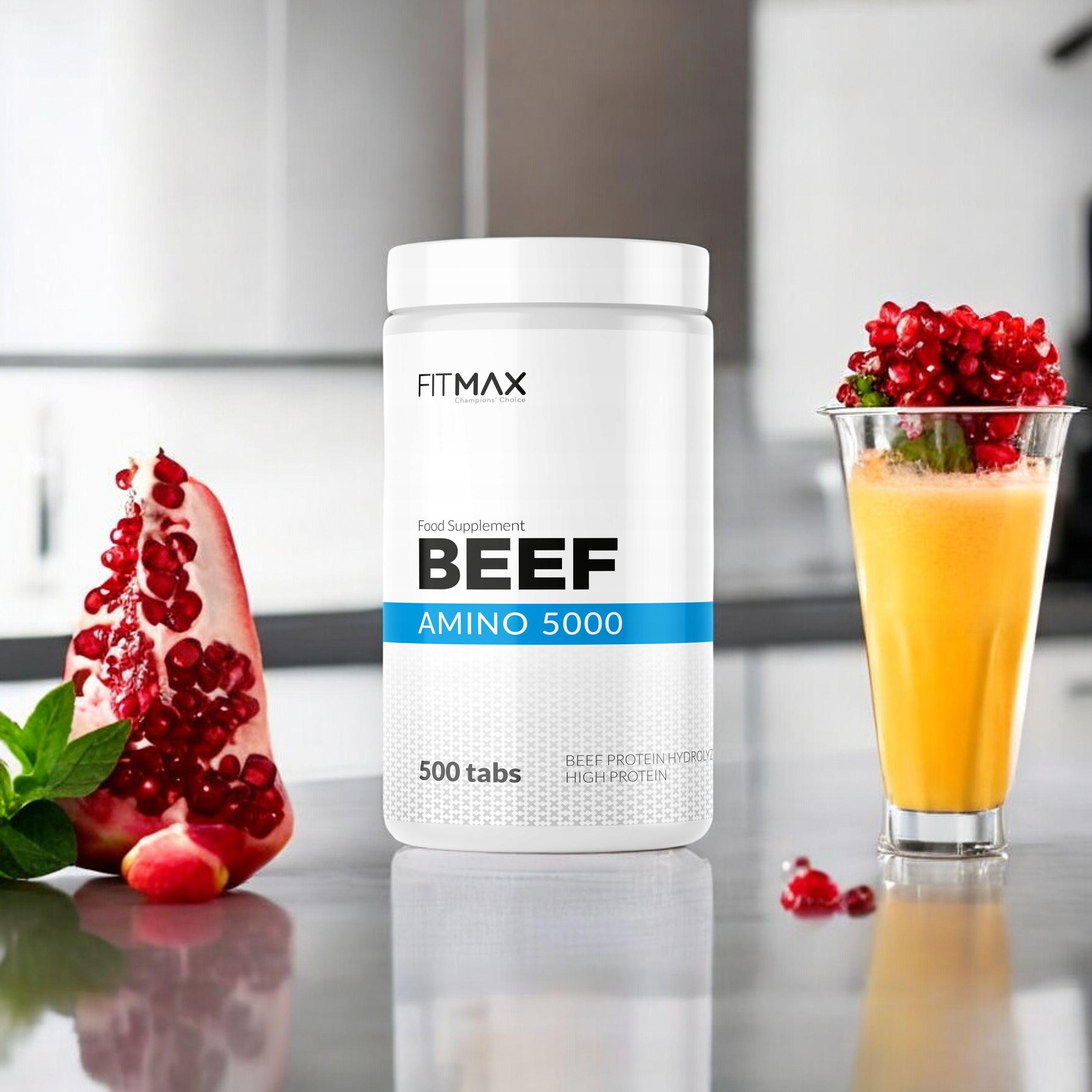FITMAX Beef Amino 5000 - 3x 500tabs