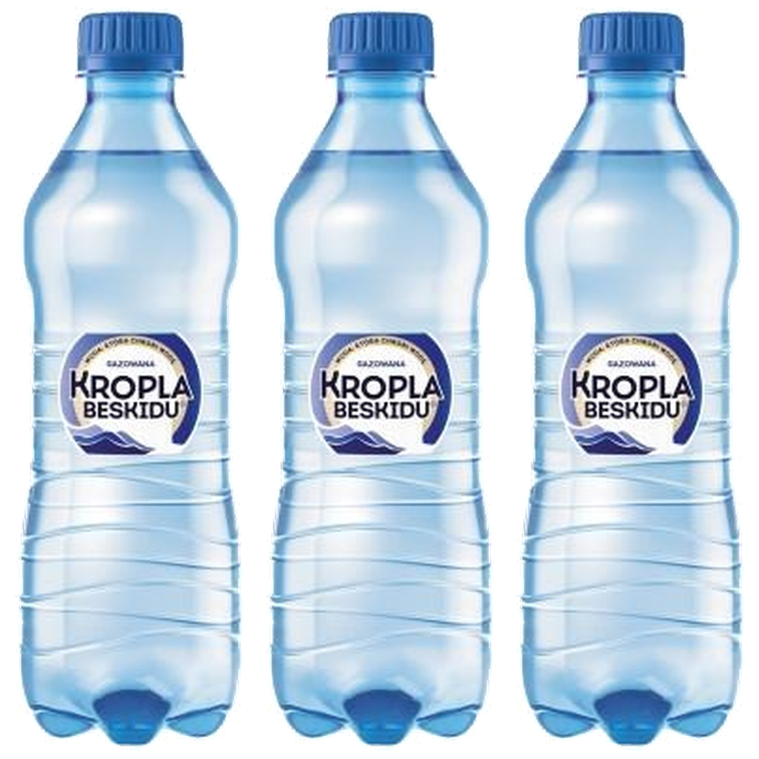 NAPOJE - Gazowana Kropla Beskidu - 3x 500ml
