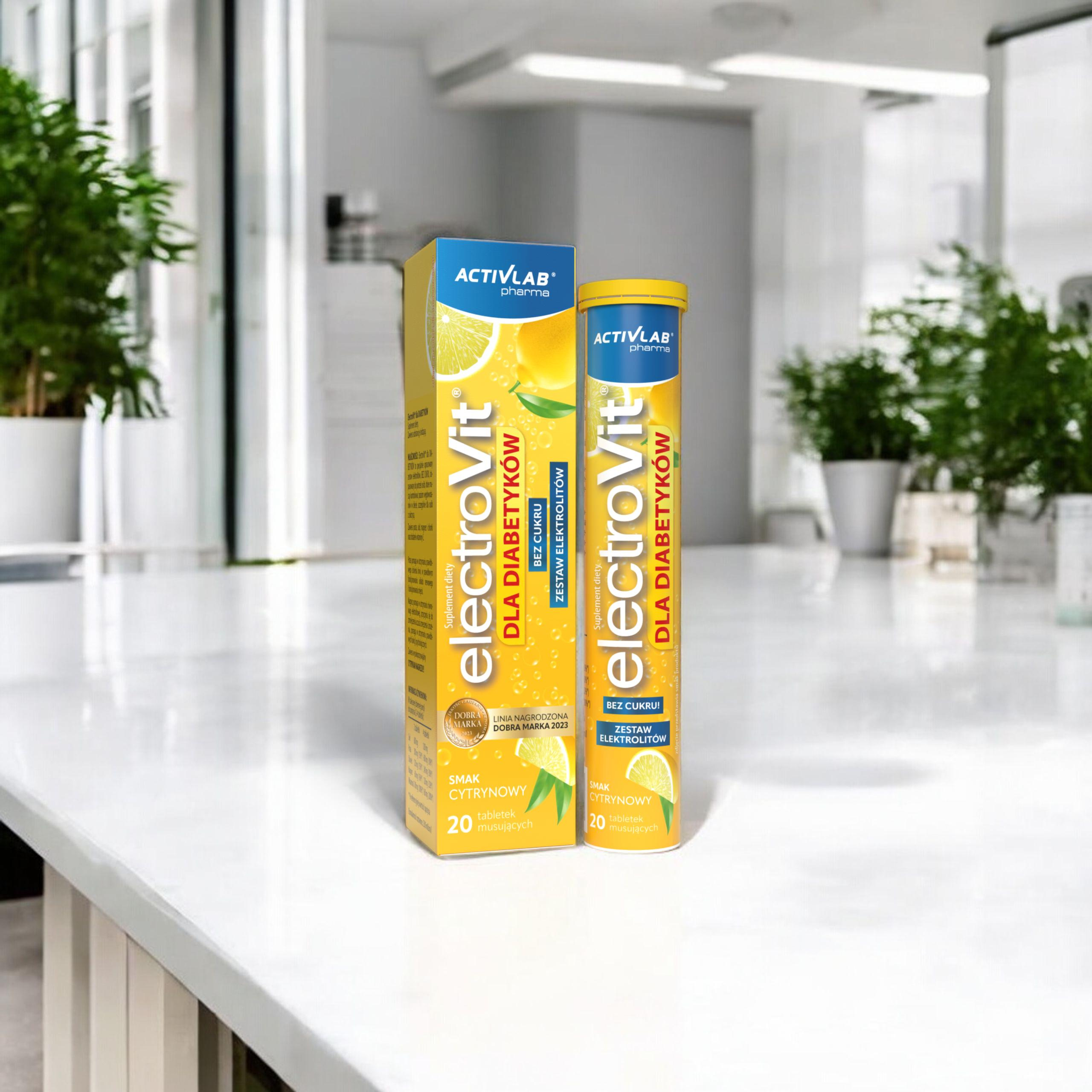 ACTIVLAB PHARMA - ElectroVit dla Diabetyków - 20tabs. - Lemon