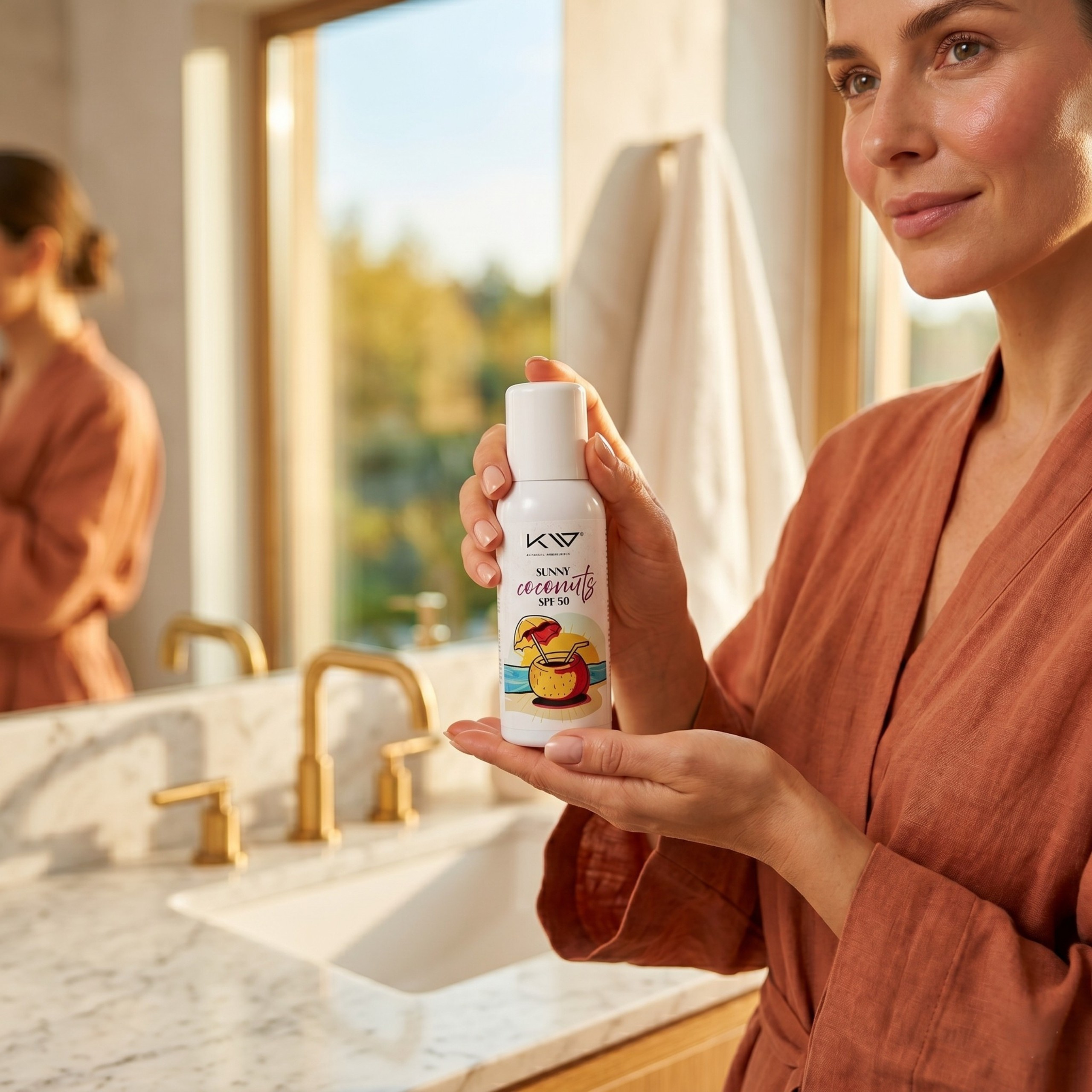 KAMILA WYBRAŃCZYK - Mgiełka Sunny Coconut SPF 50 - 2x 75ml