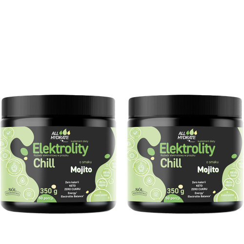 ALINESS - All Hydrate Elektolity Chill - 350g - Mojito x2