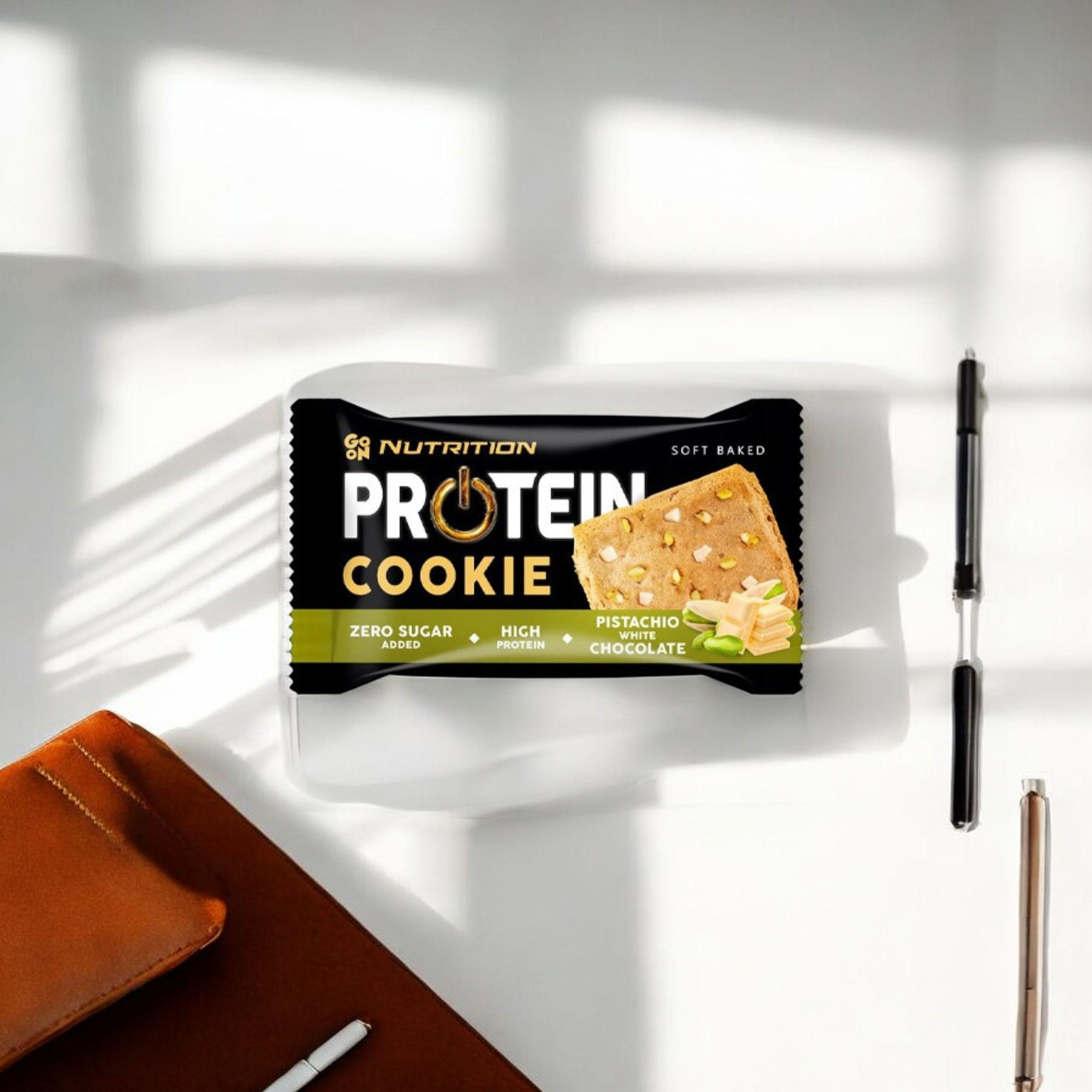 SANTE Protein Cookie - 50g - Pistachio White Chocolate - WYPRZEDAŻ - 8-07