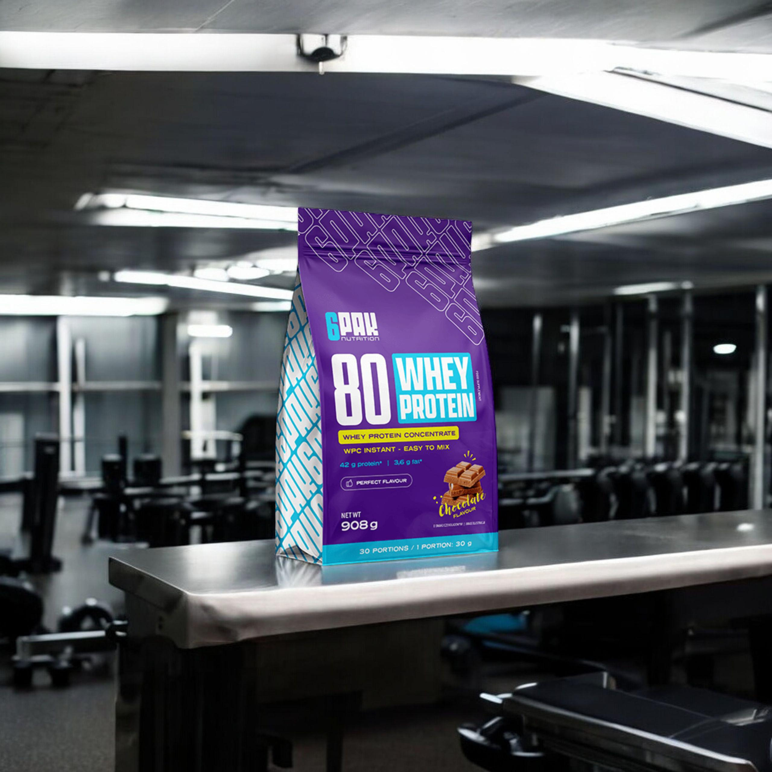 6PAK 80 Whey Protein - 2x 908g
